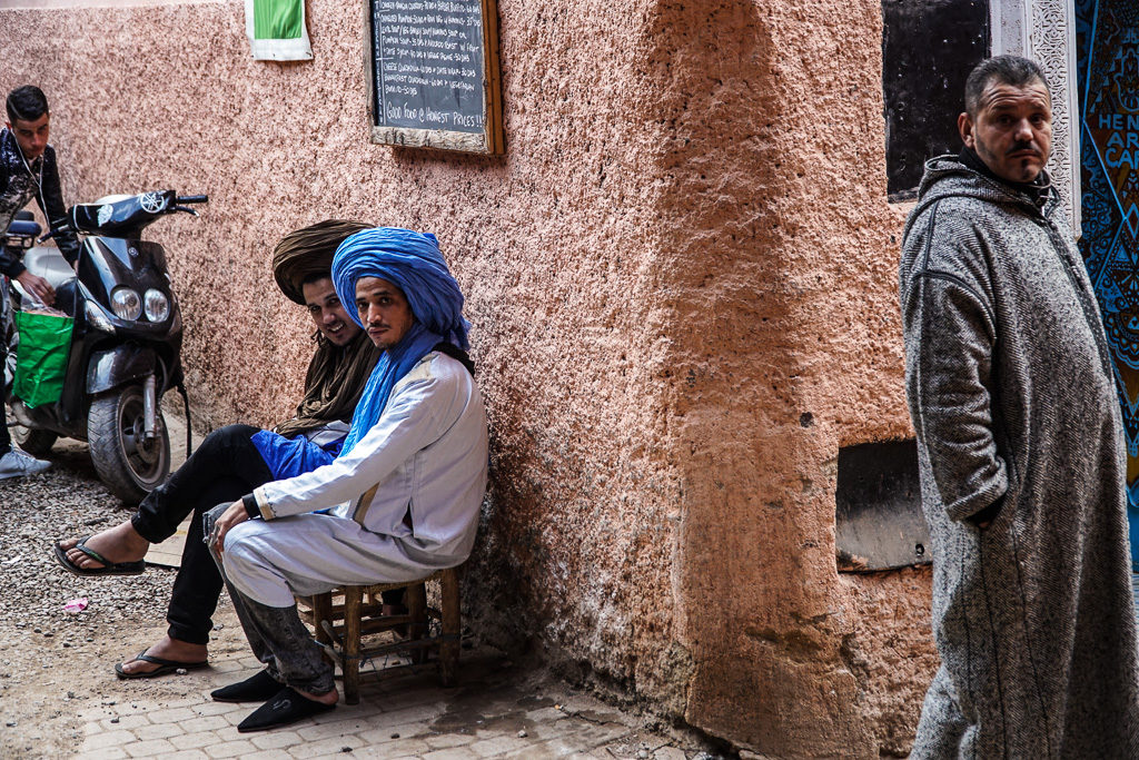 Marrakesz / Ludzie w Maroku