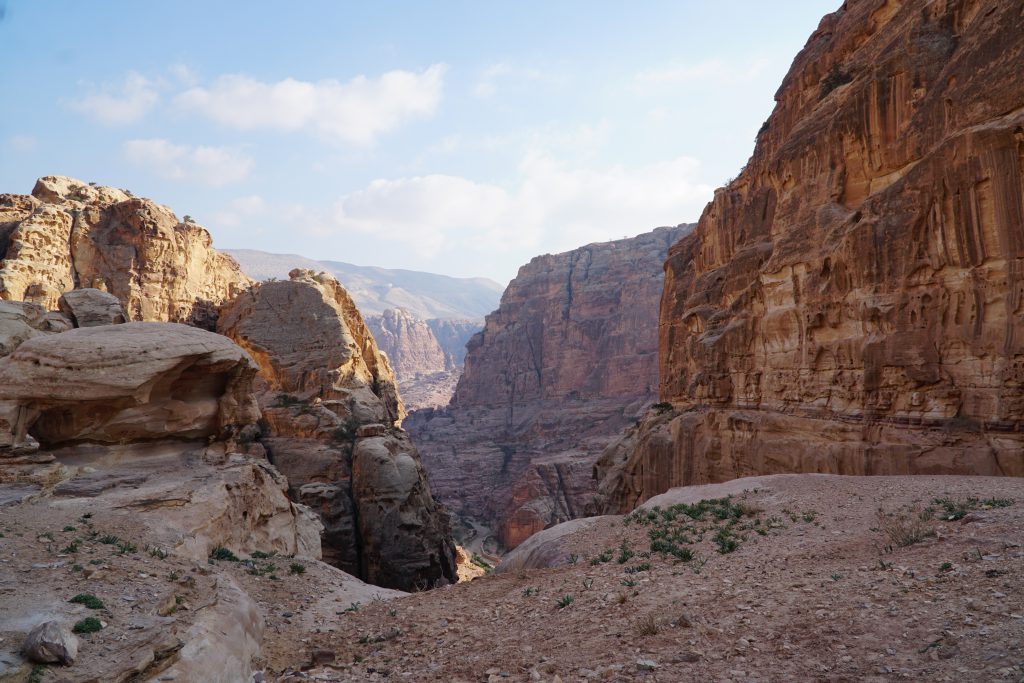 Petra, różowy szlak