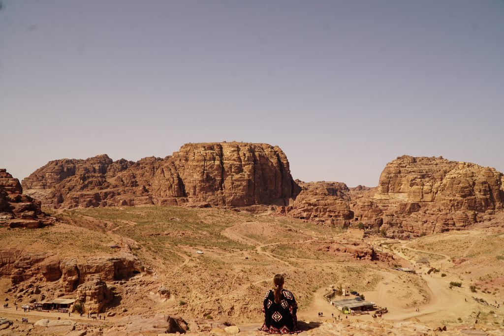 Petra, punkt widokowy obok grobowców