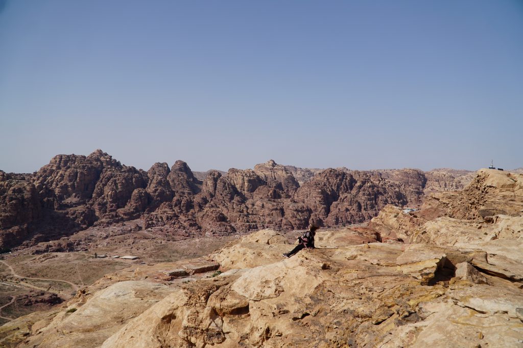 Petra, Best panoramic view of Wadi Musa