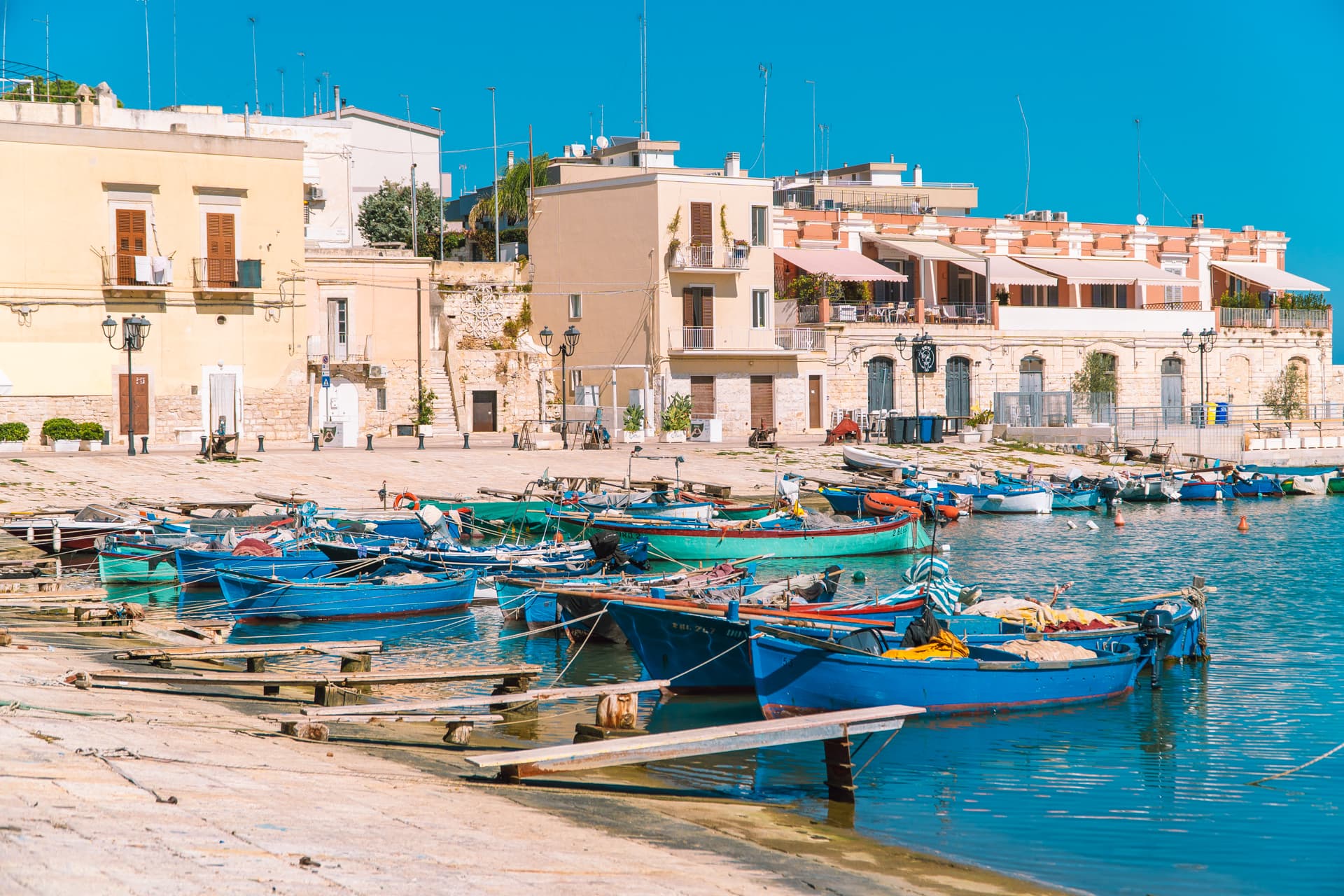 Przystań w Bisceglie | Najładniejsze miasteczka w Apulii