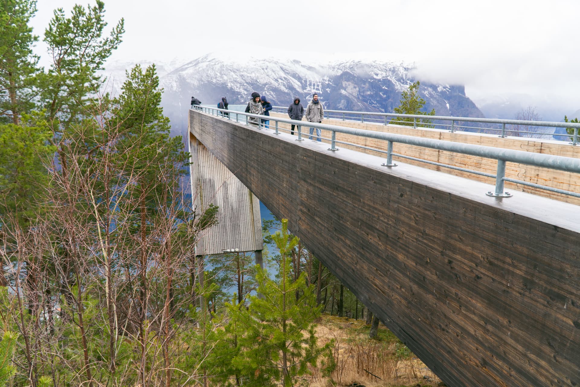 Platforma widokowa Stegastein | Rejs po fiordach w Norwegii