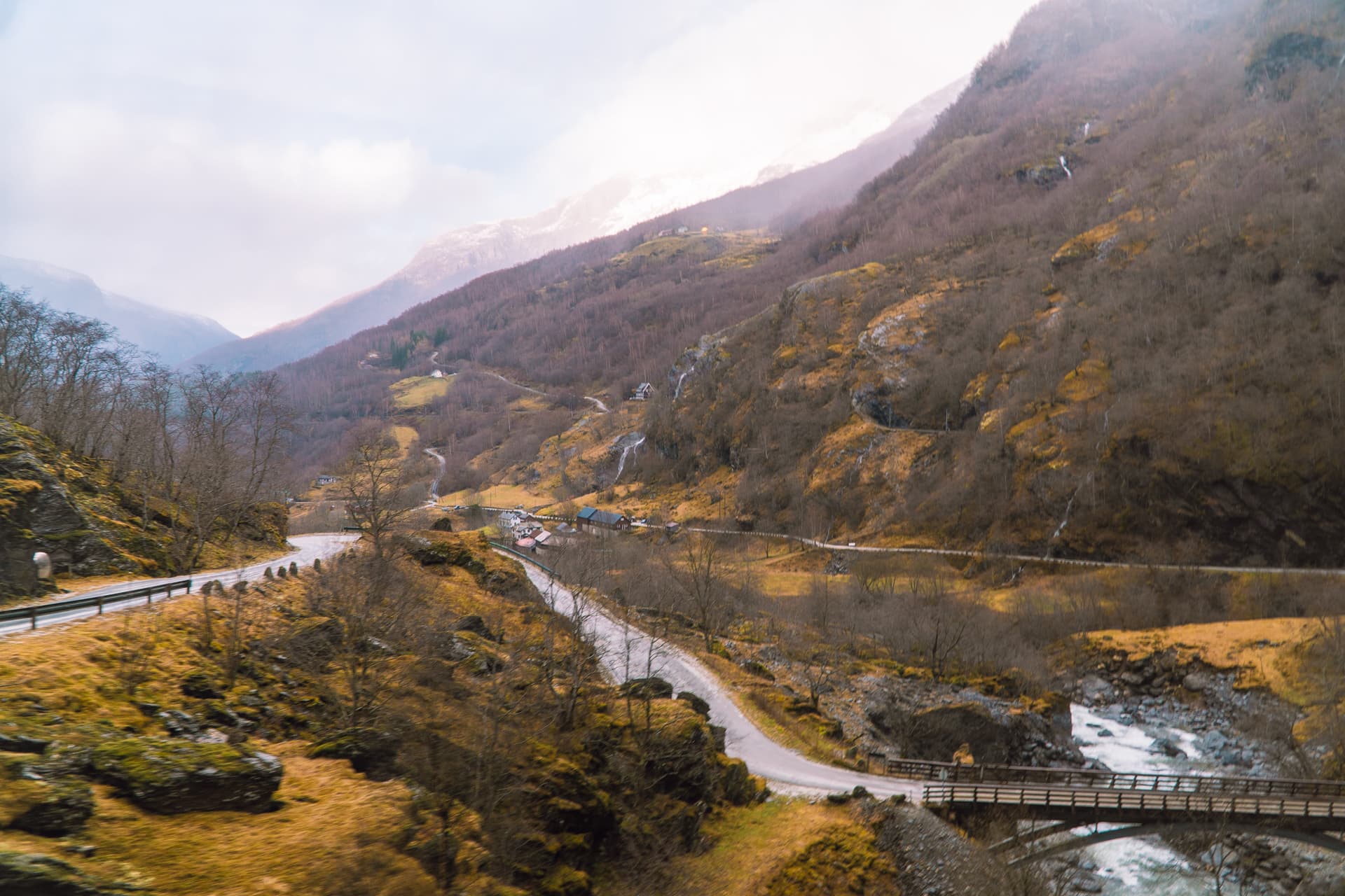 Trasa przejazdu koleją Flamsbana | Rejs po fiordach w Norwegii