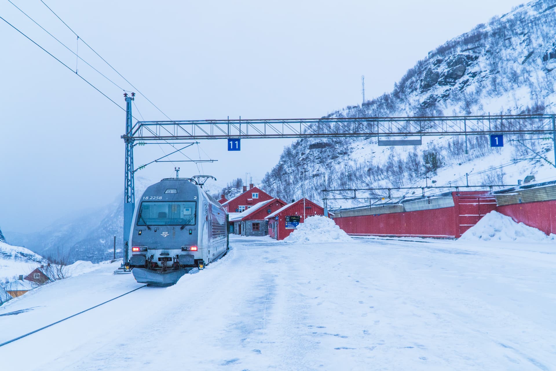 Stacja kolejowa w Myrdal | Rejs po fiordach w Norwegii