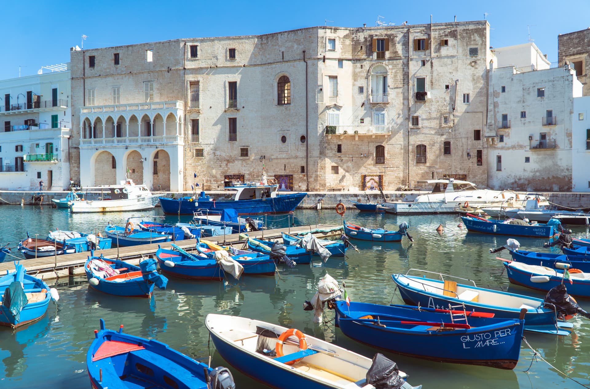 Stary Port w Monopoli | Plan wyjazdu do Apulii