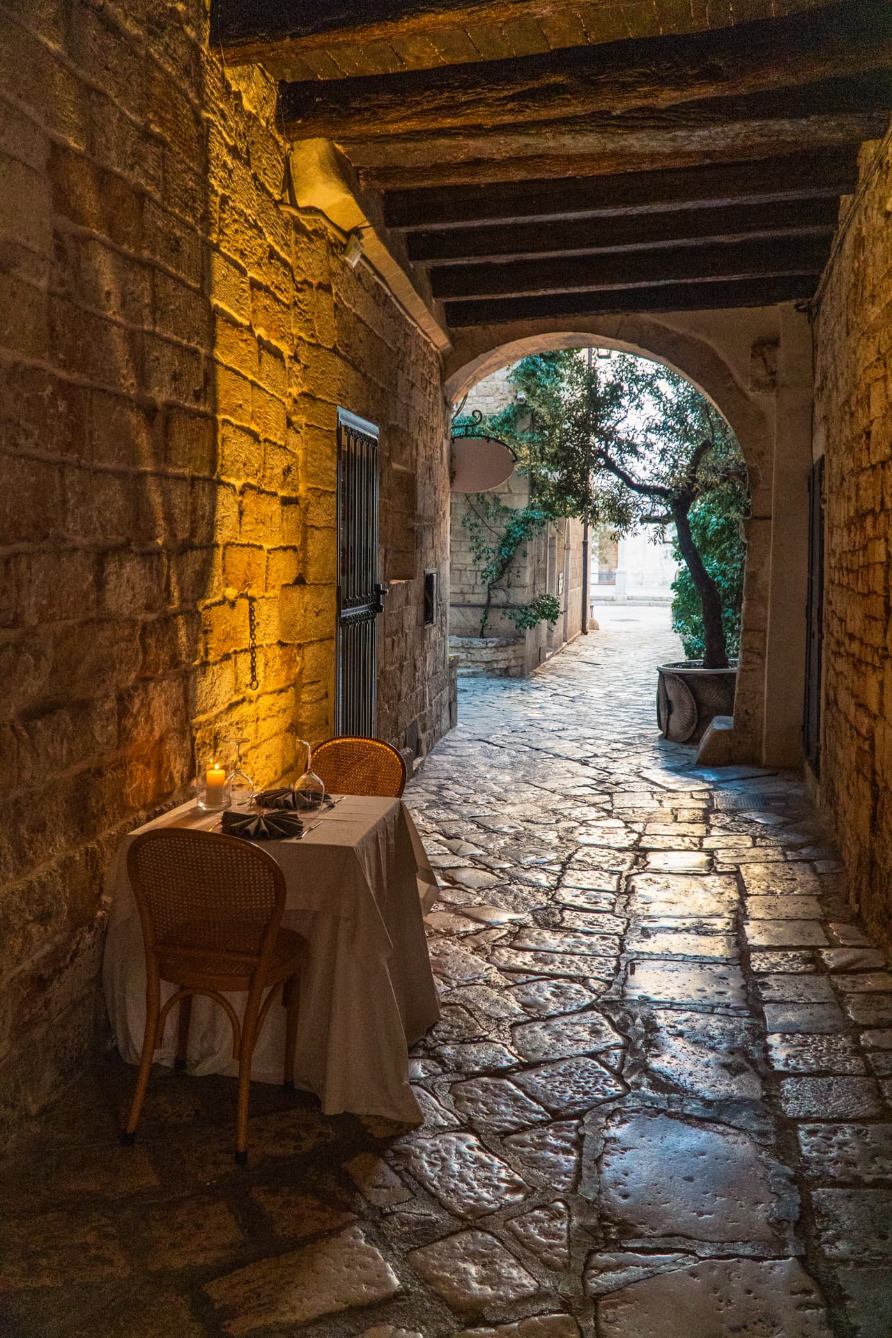 Restauracja w Conversano | Najładniejsze miasteczka w Apulii