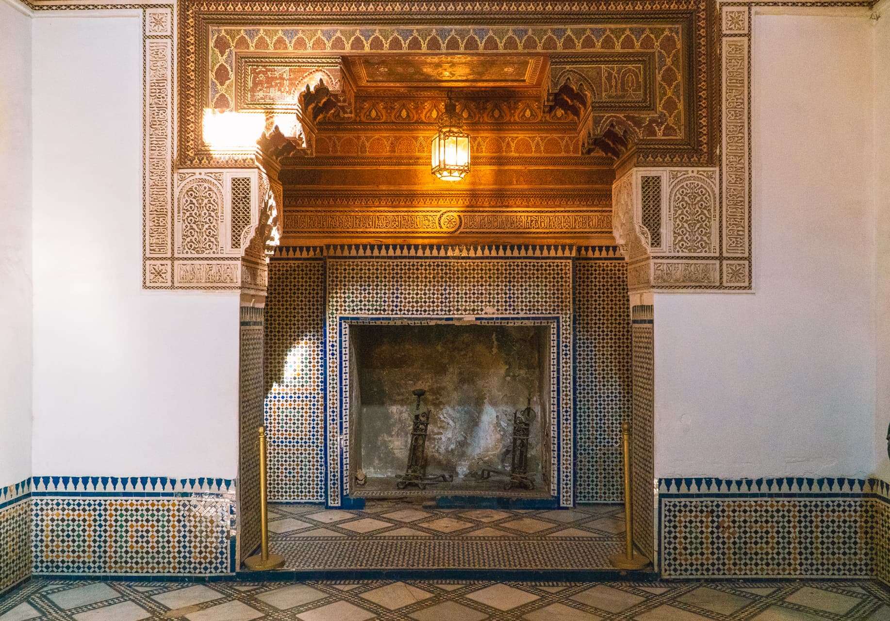 Wnętrze pałacu Bahia | Plan wyjazdu do Maroko