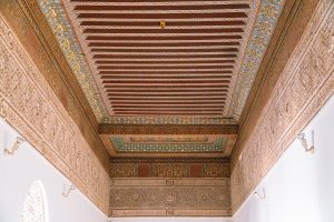 Sklepienia i sufity w Maroko | Plan wyjazdu do Maroko