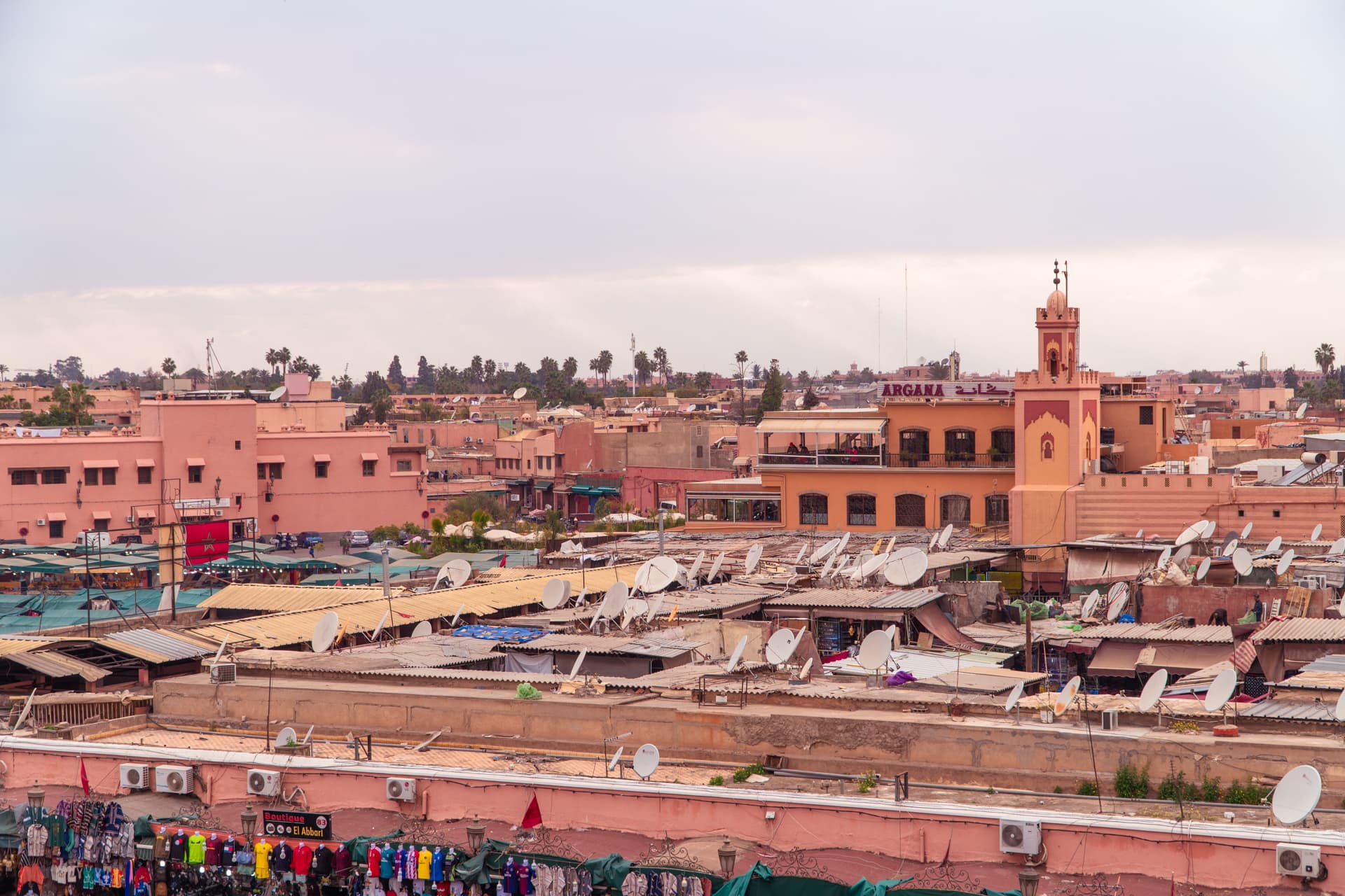 Panorama Marrakeszu | Plan wyjazdu do Maroko