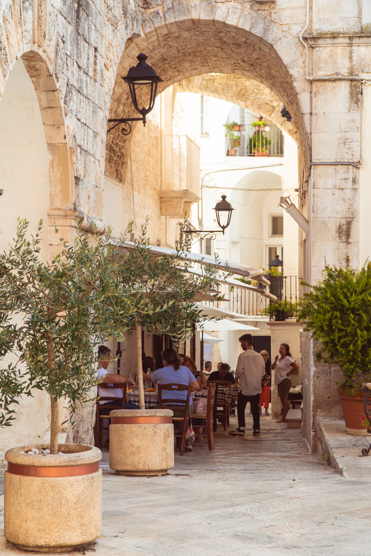Klimatyczna restauracja w Loctorotondo | Najładniejsze miasteczka w Apulii