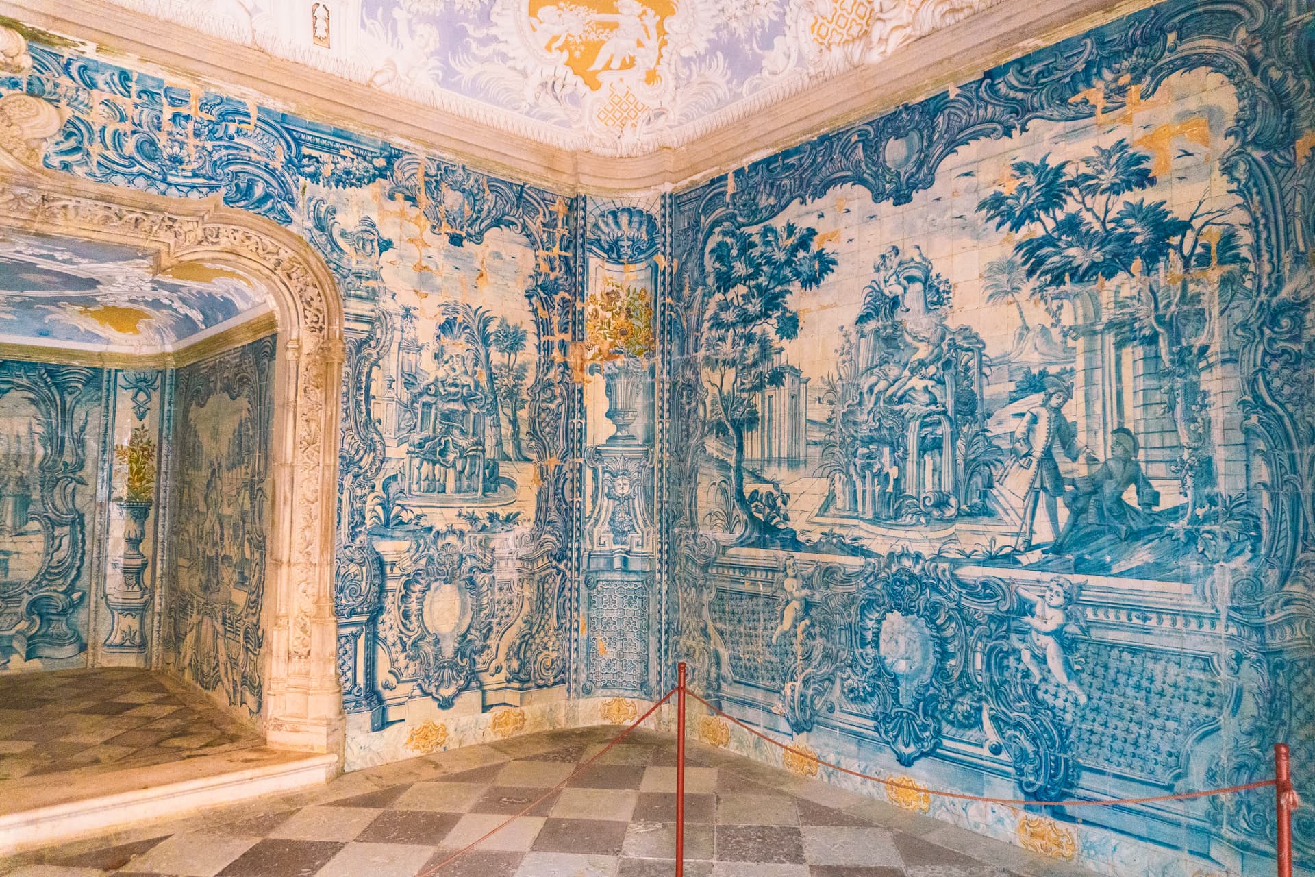 Azulejos w Sintrze