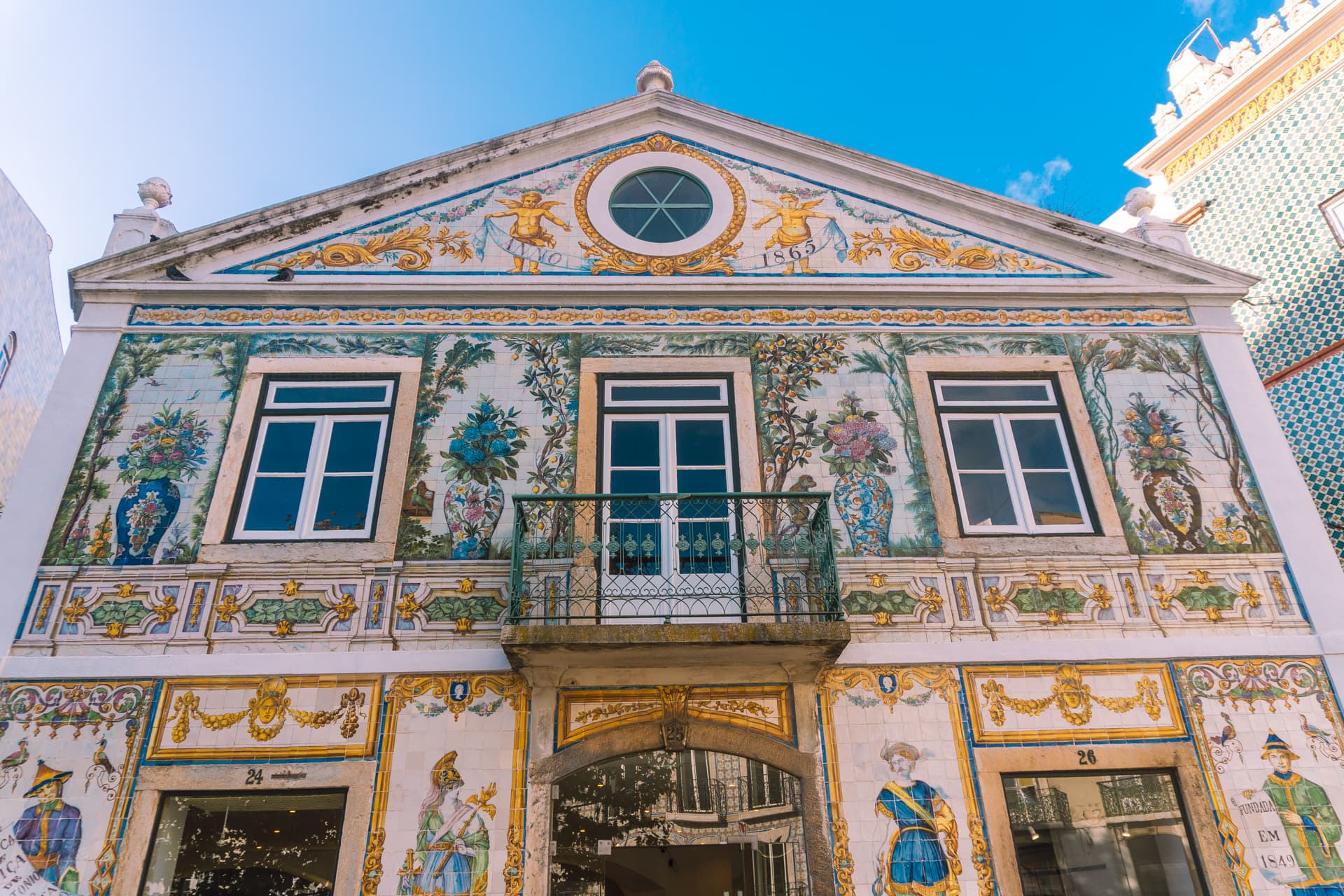 Fabryka azulejos w Lizbonie