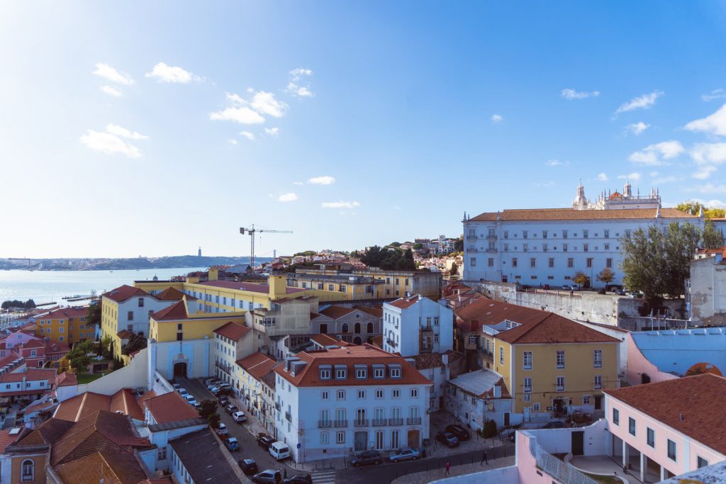Widok z Panteonu Narodowego w Lizbonie | Punkty widokowe w Lizbonie