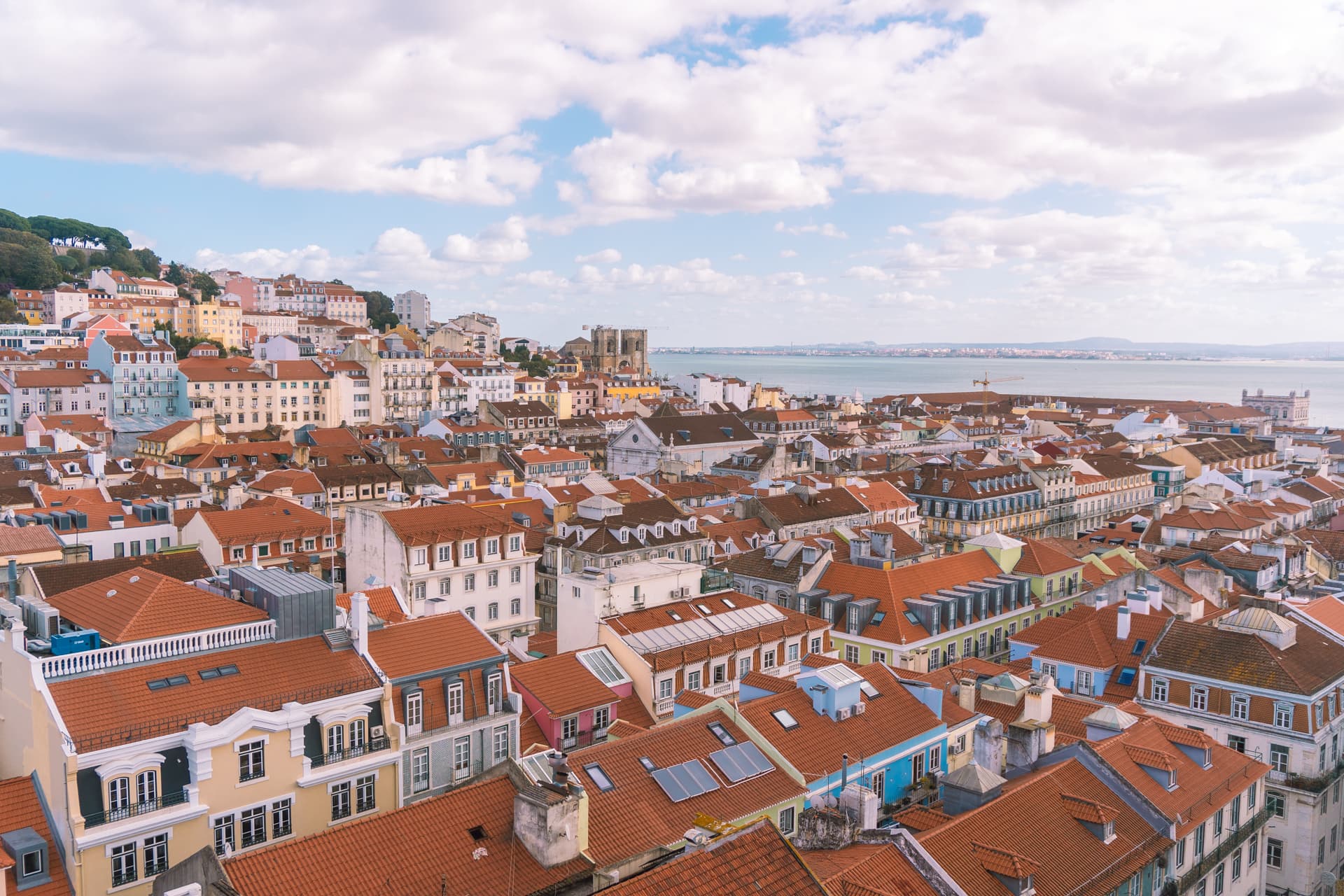 Punkt widokowy na szczycie windy Santa Justa | Punkty widokowe w Lizbonie