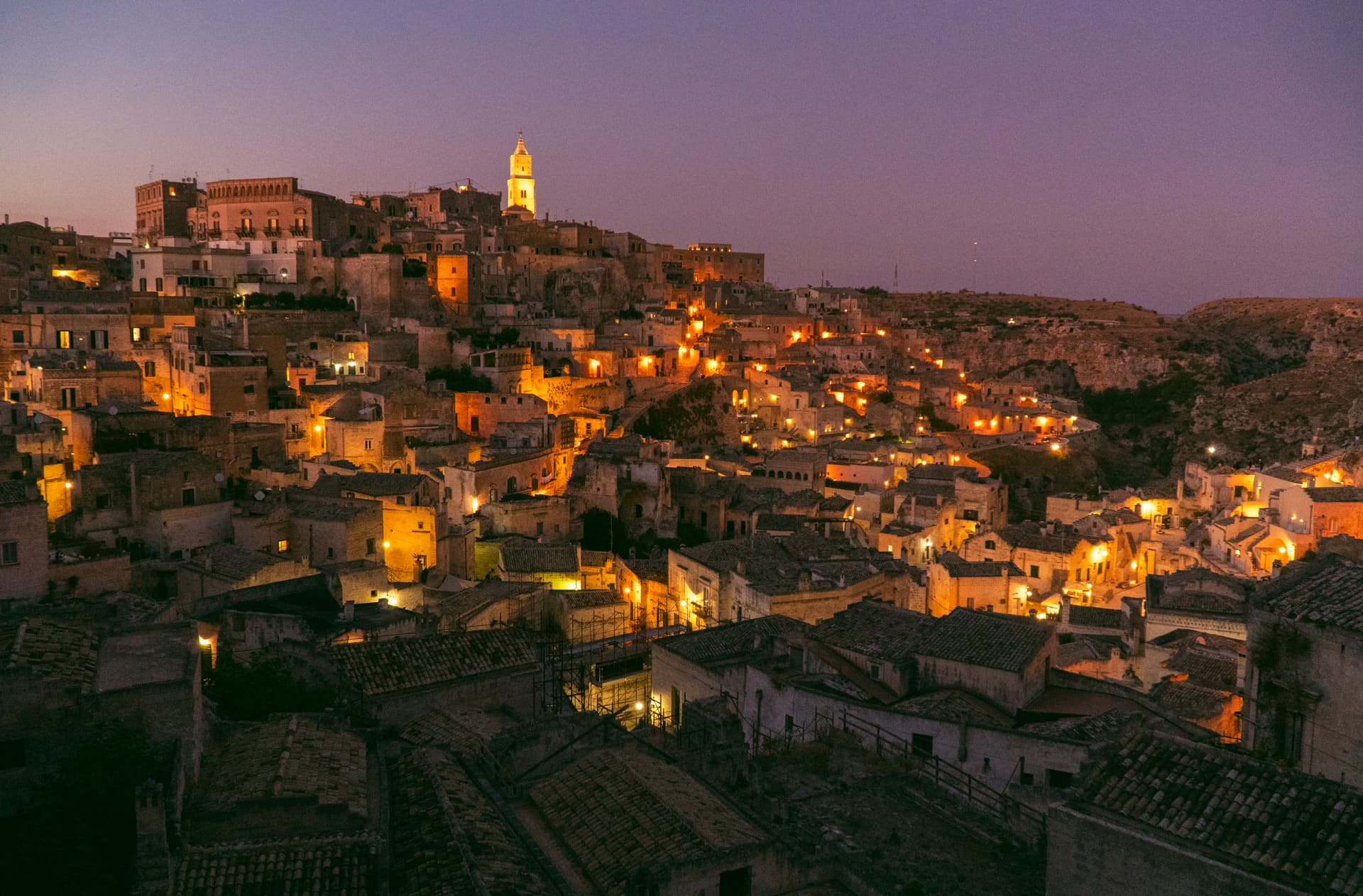 Matera nocą | Plan wyjazdu do Apulii