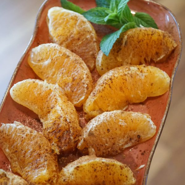 Kuchnia marokańska | sałatka z pomarańczy