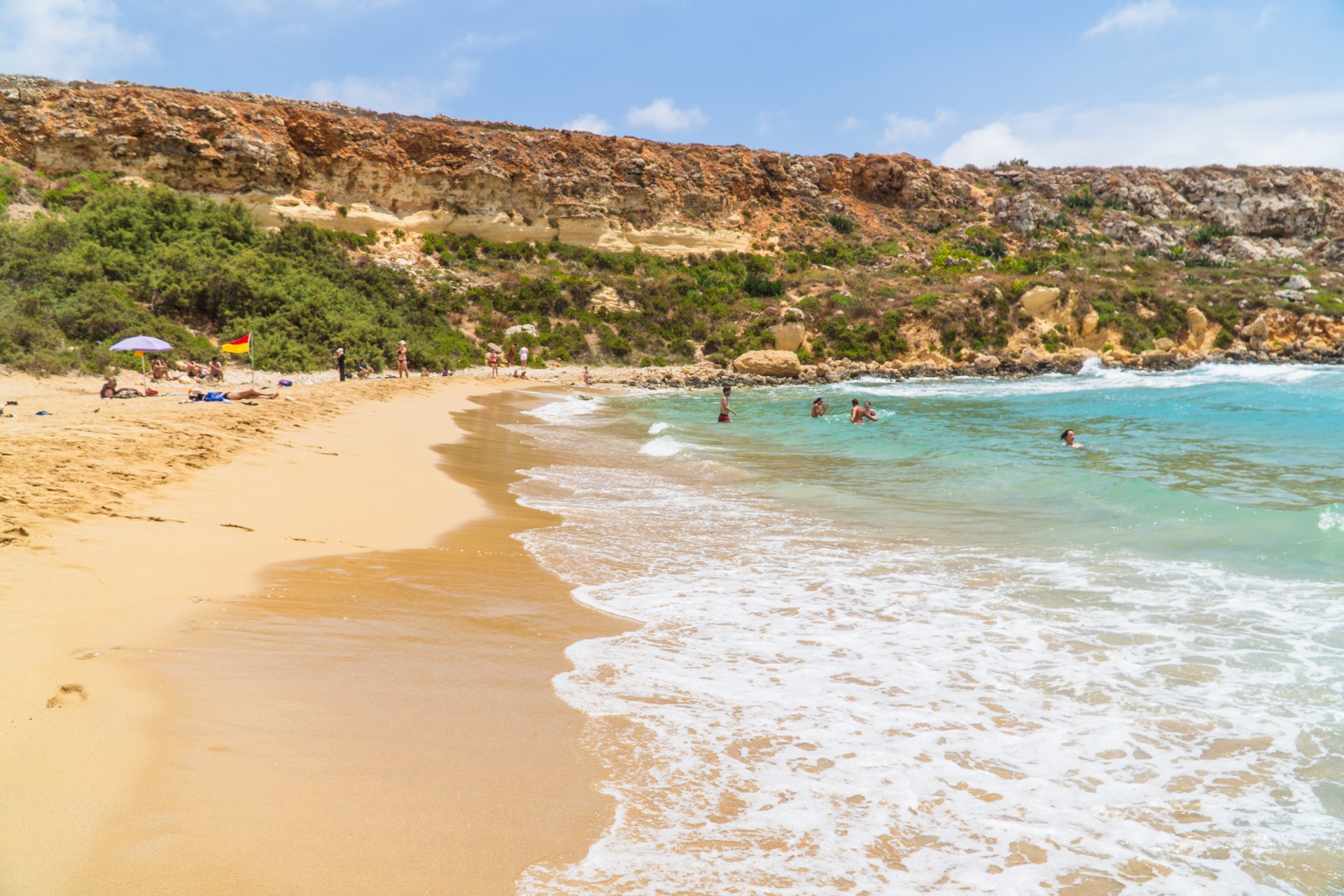Gdzie plażować na Malcie