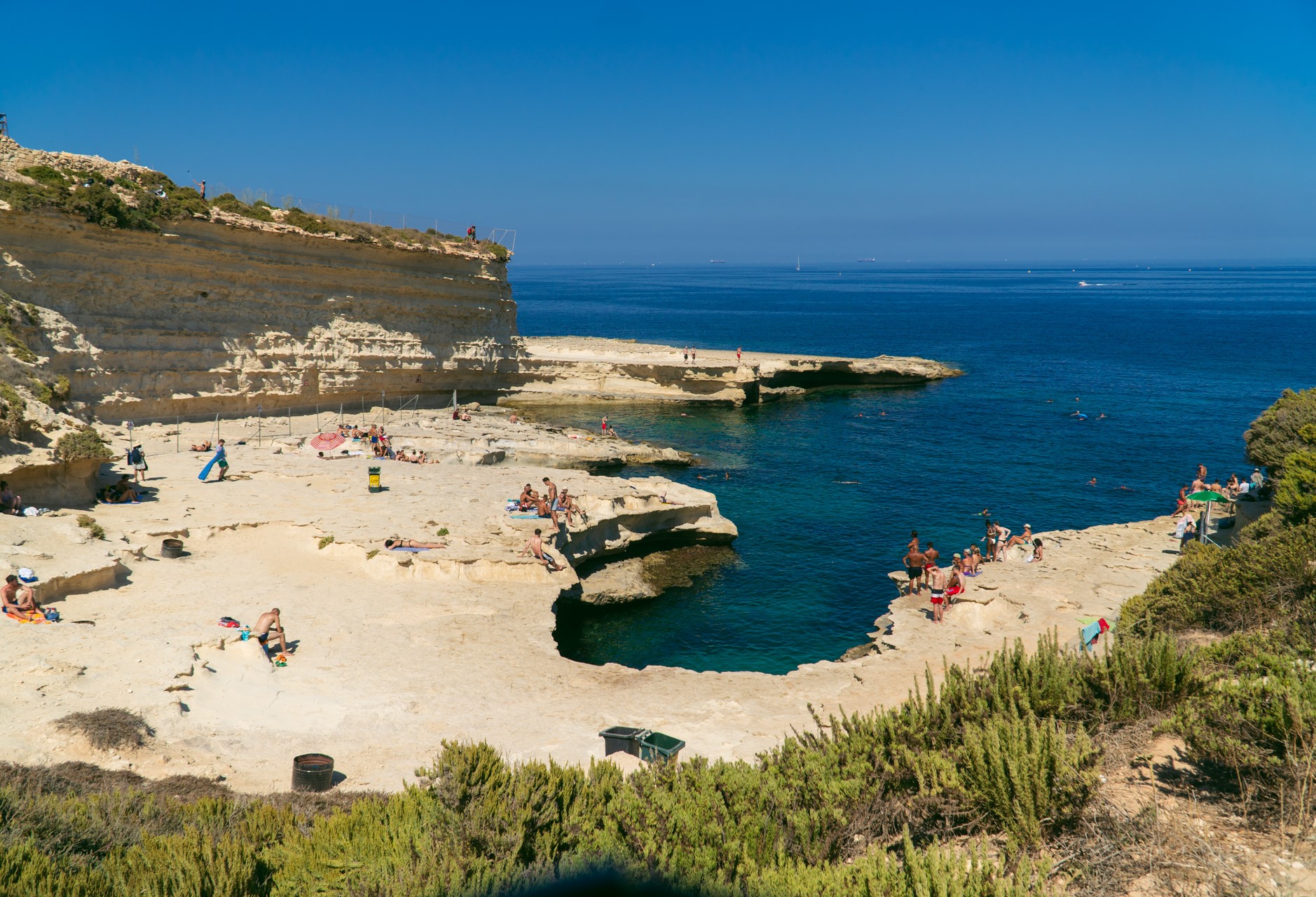 Plaża St. Peter's Pool na Malcie | Malta
