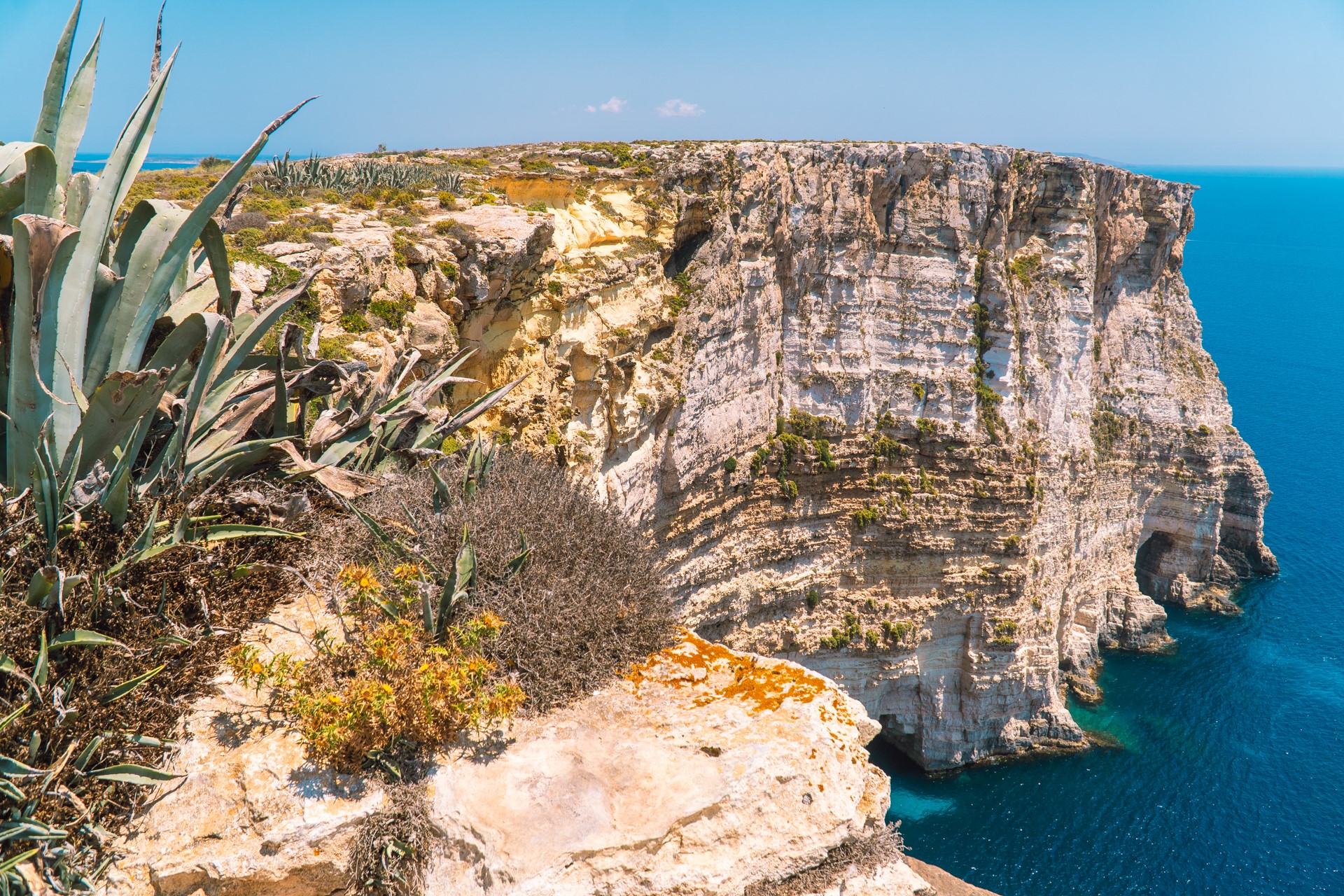 Punkt widokowy na klify Ta'Cenc na Gozo | Atrakcje Gozo