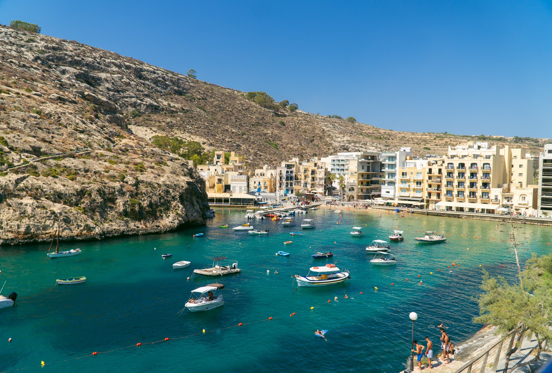 Zatoka i plaża Xlendi na Gozo | Atrakcje Gozo