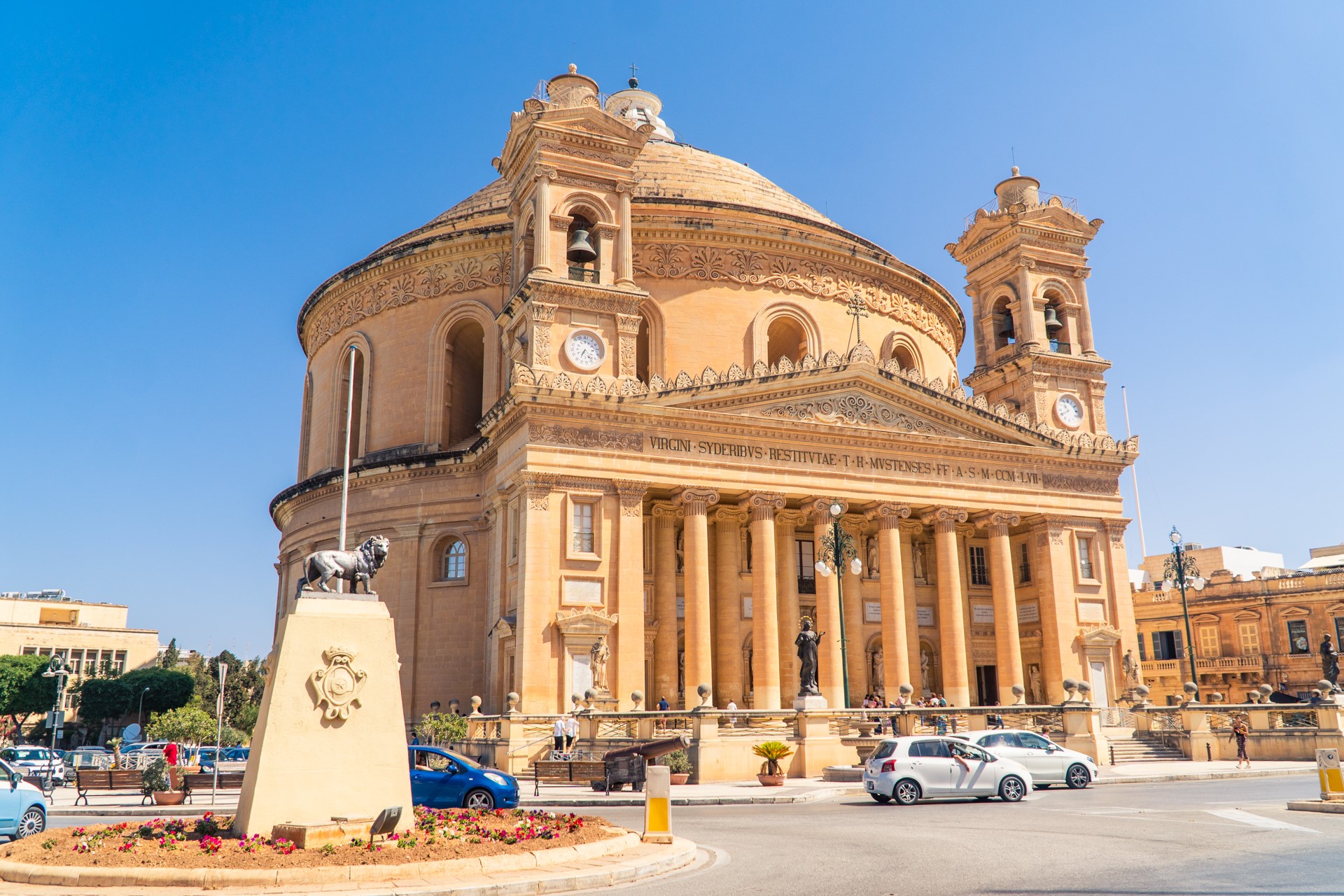 Potężna Rotunda w mieście Mosta na Malcie | Zwiedzanie Malty