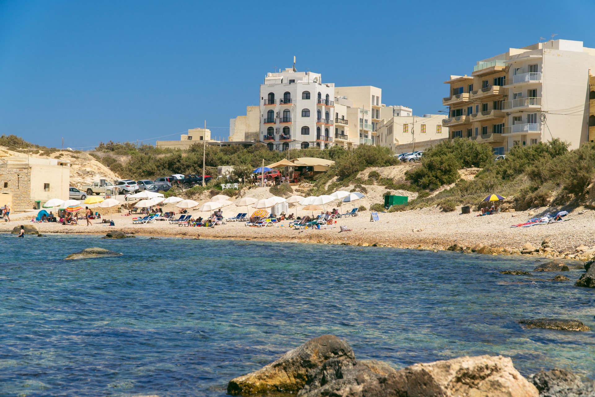 Plaża Xwejni Bay na Gozo