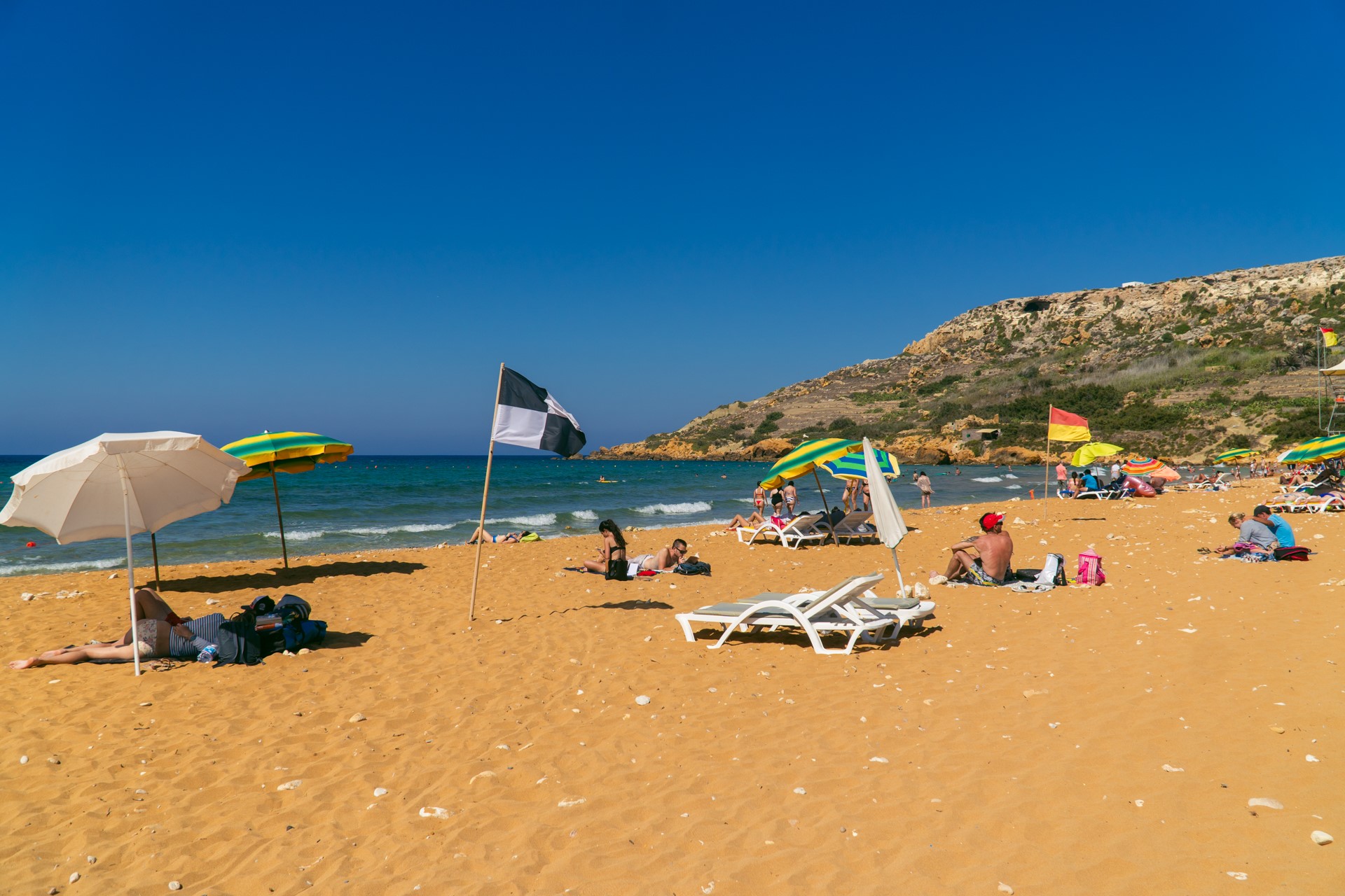 Ładne plaże na Gozo 