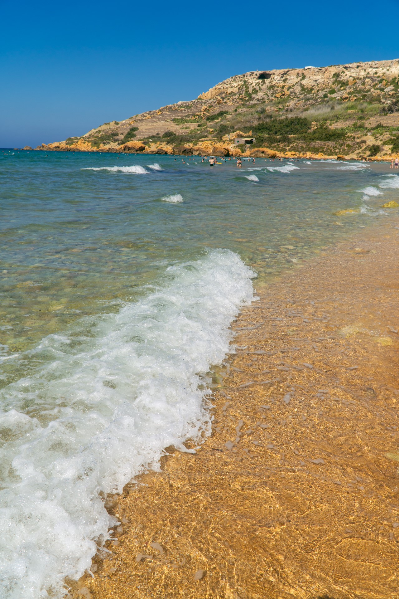 Piaszczysta plaża na Gozo | Plaże na Malcie i Gozo
