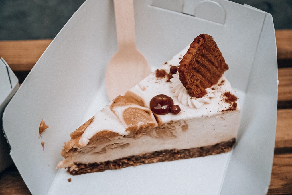 Na deser sernik piernikowy od Cheesy Cake | Gdzie zjeść w Amsterdamie?