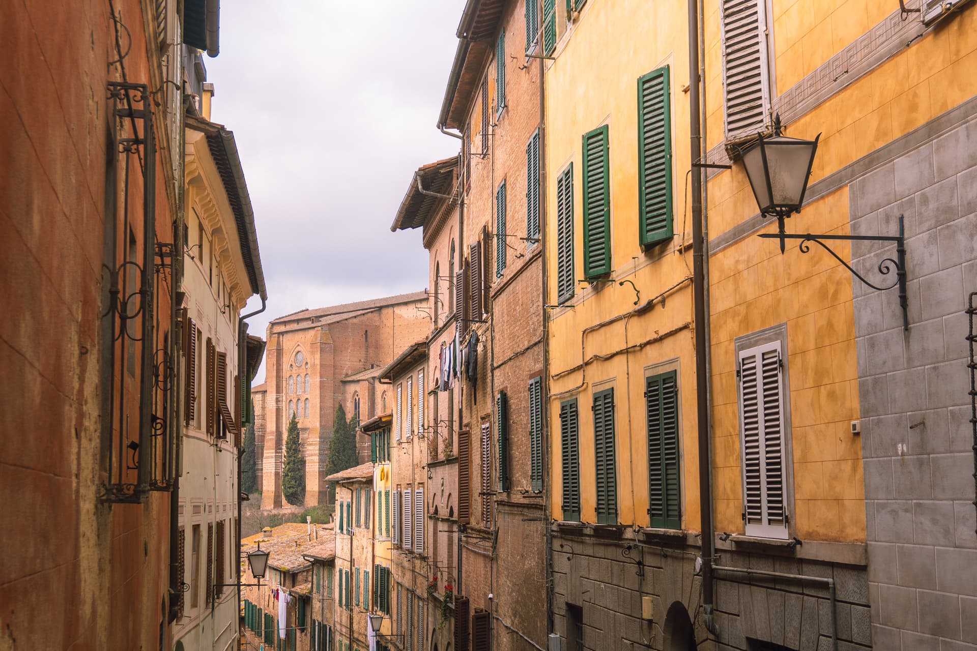 Uliczki w Sienie | Zwiedzanie Sieny