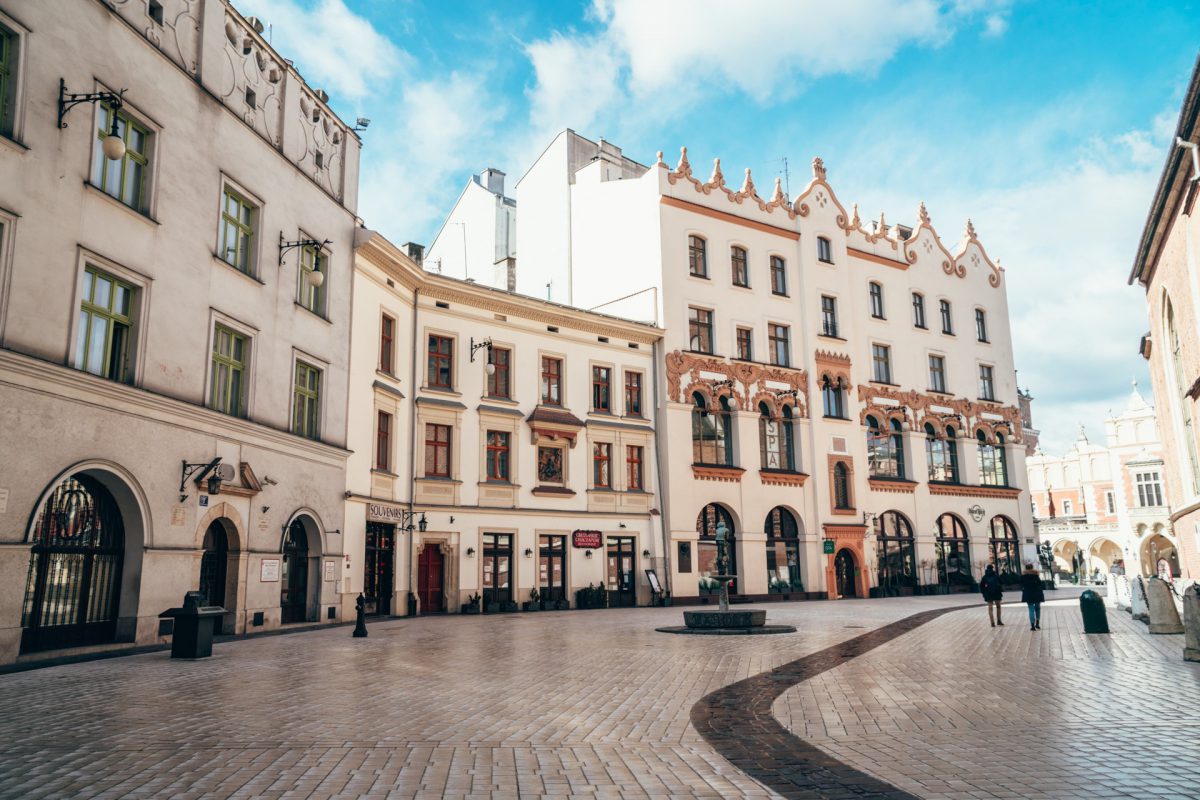 Zwiedzanie atrakcji na Starym Mieście w Krakowie