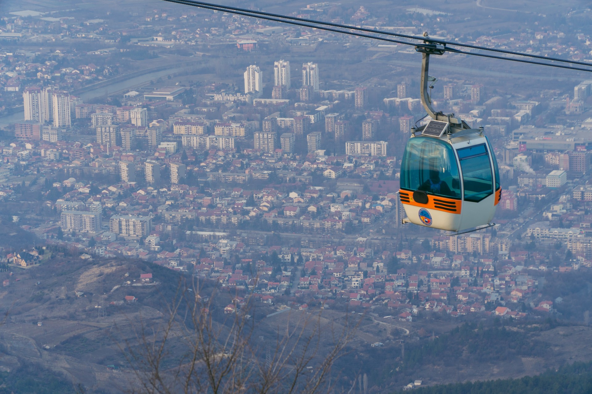 Kolejka linowa na Górę Vodno | Macedonia atrakcje