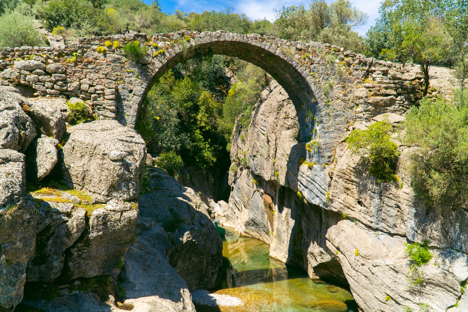 Most w Kanionie Koprulu | Atrakcje w okolicach Alanyi