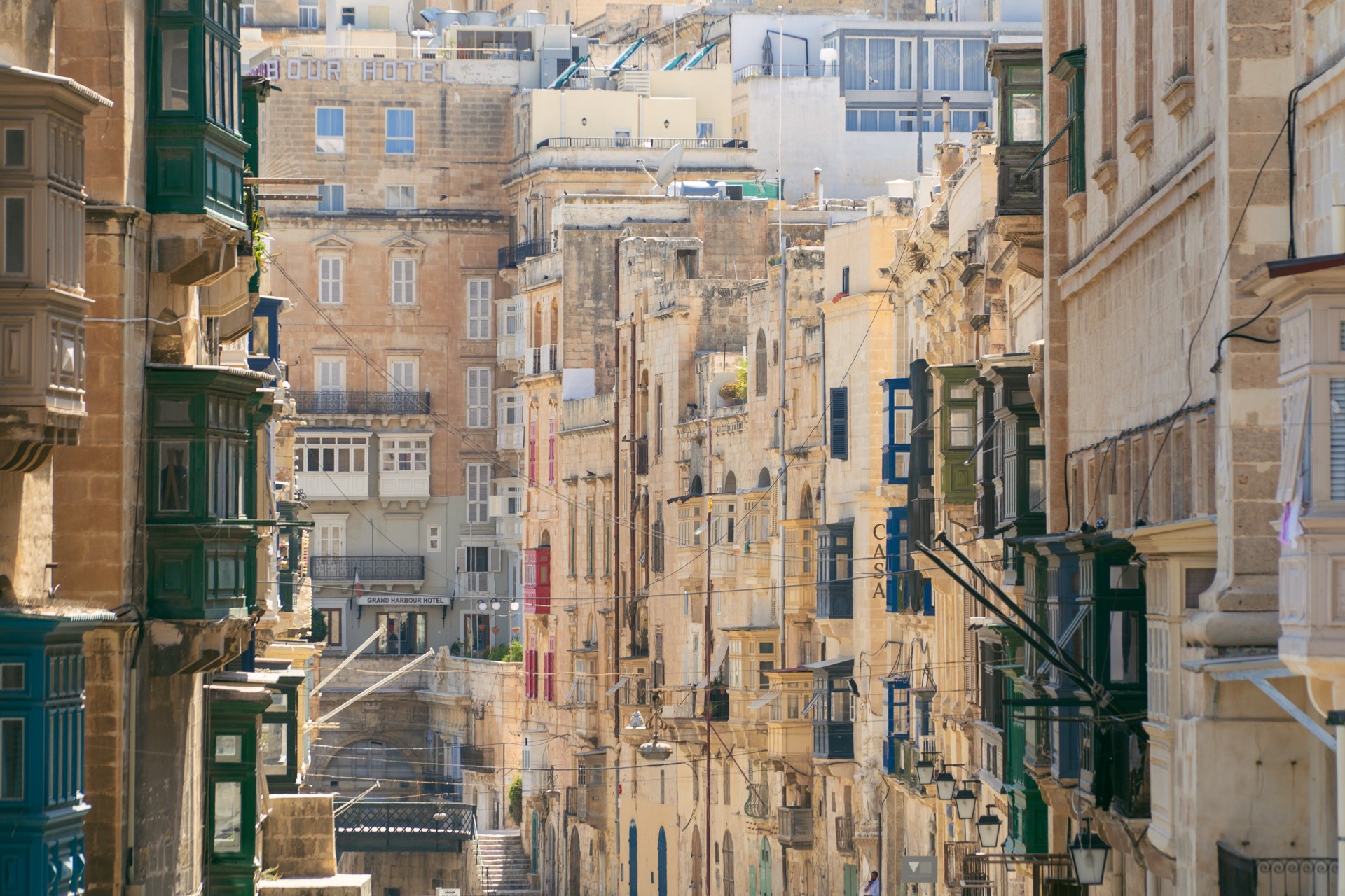 Ulica w Vallettce | Tydzień na Malcie