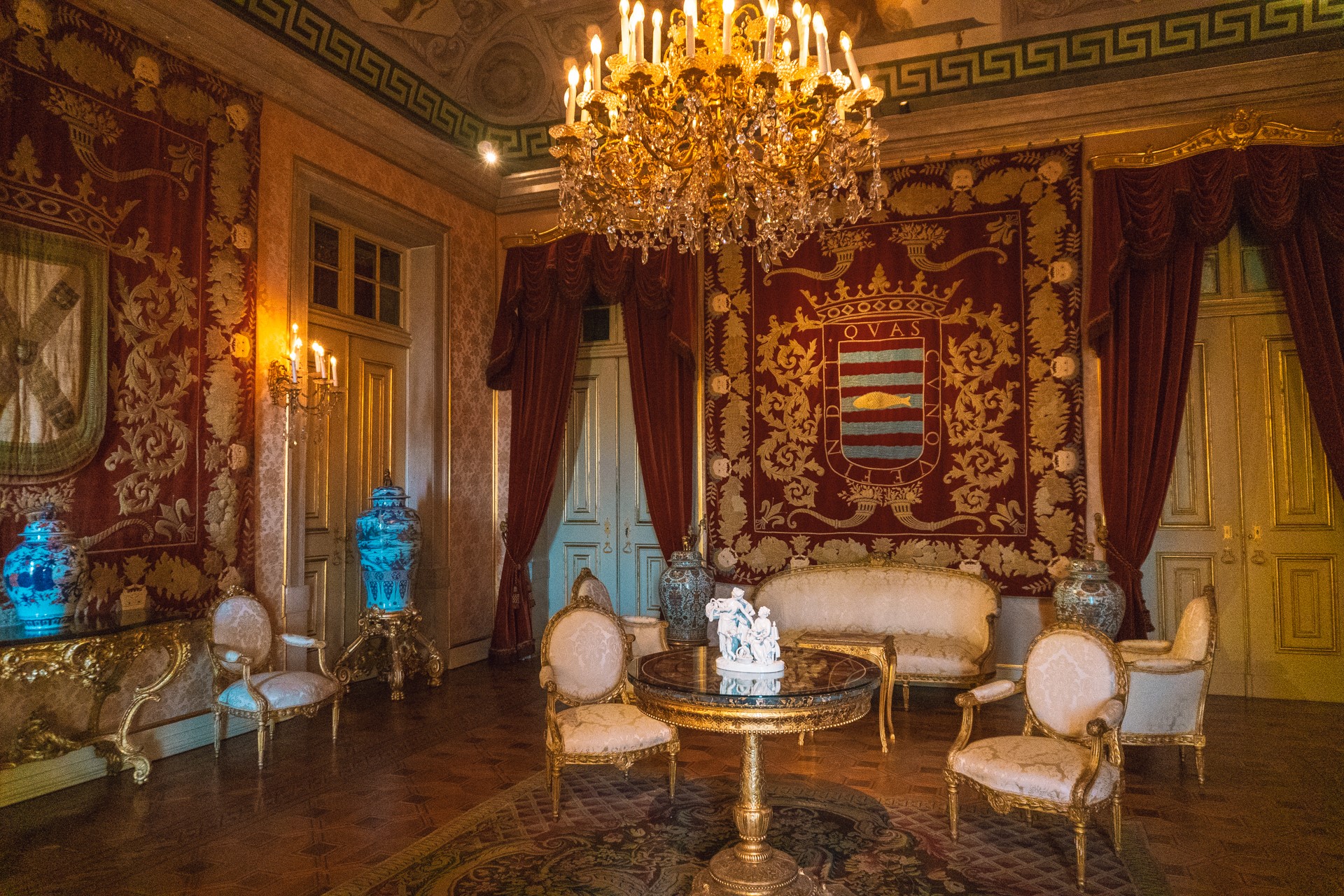 Komnaty w Pałacu Ajuda | Pałace w Lizbonie