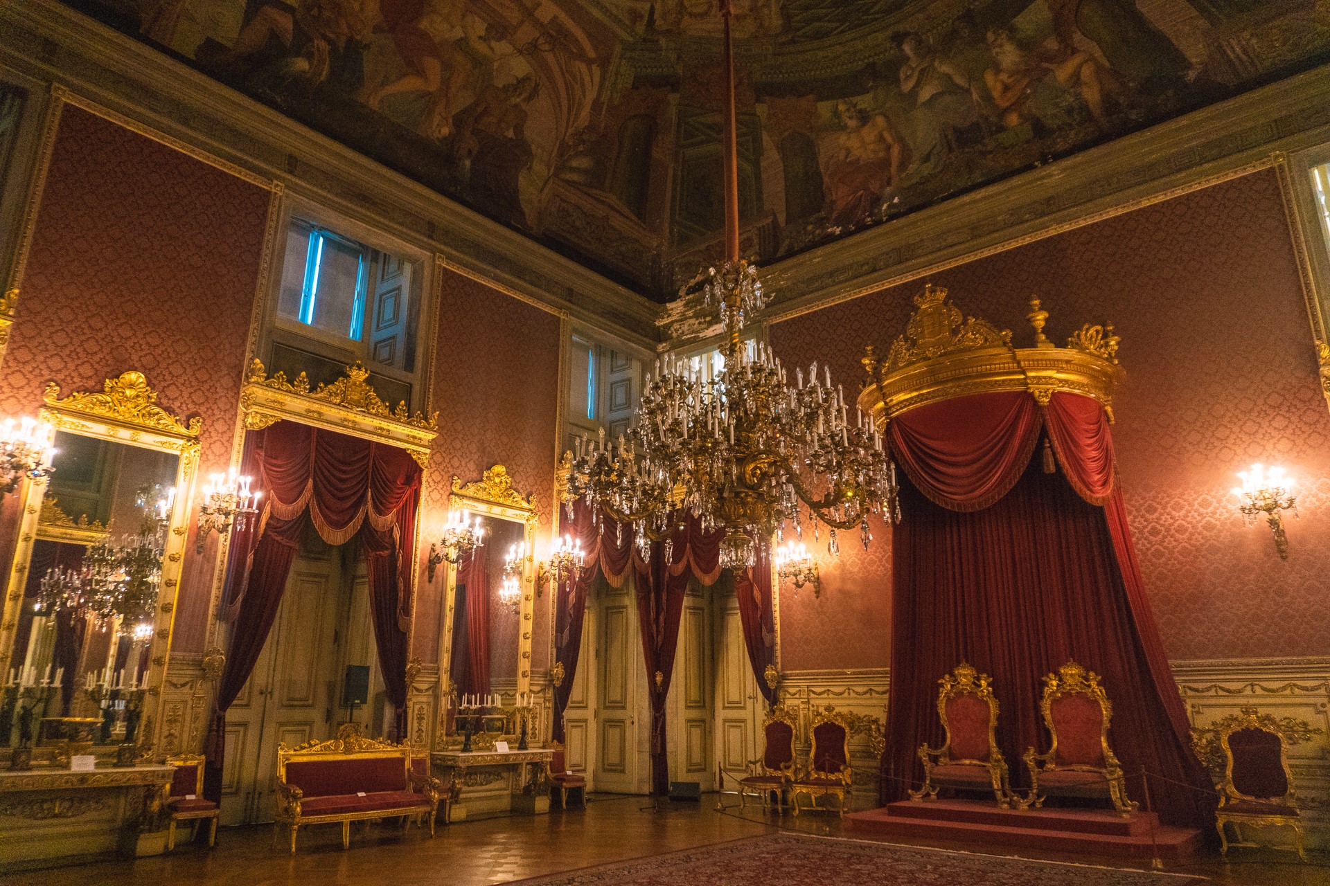 Wnętrze pałacu | Pałace w Lizbonie