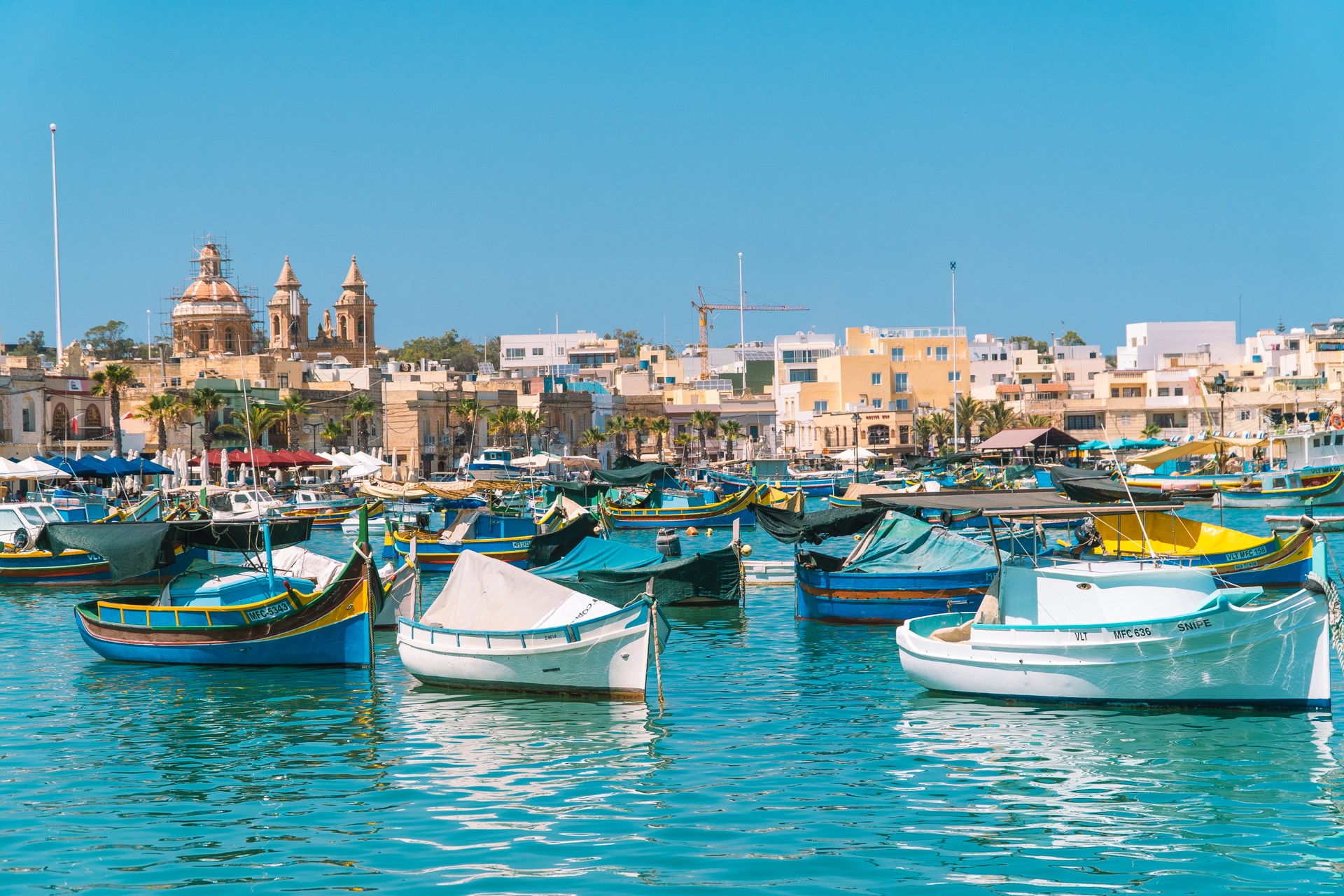 Wioska Marsaxlokk | Tydzień na Malcie