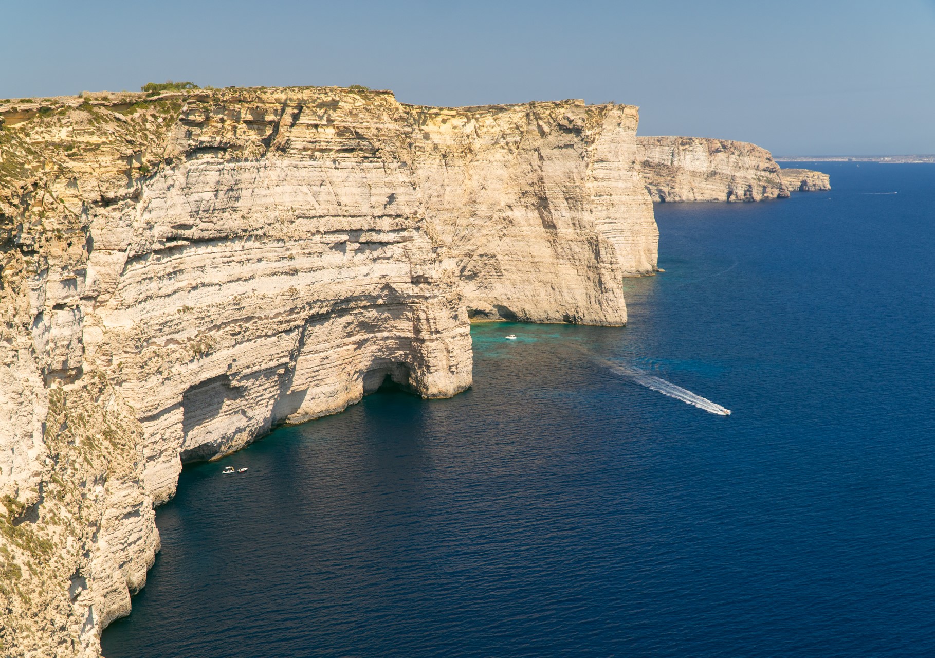 Klify Sanap | Tydzień na Malcie