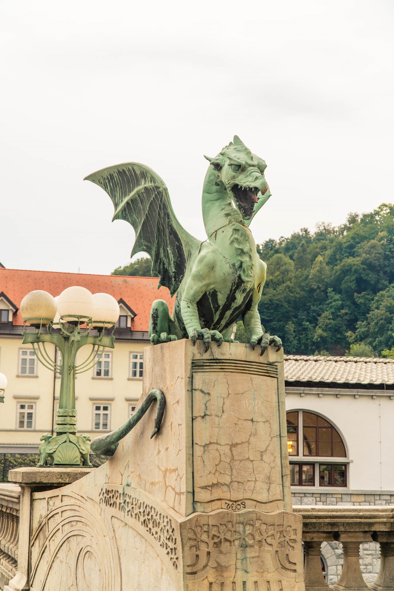 Dragon Bridge | Zwiedzanie Lublany