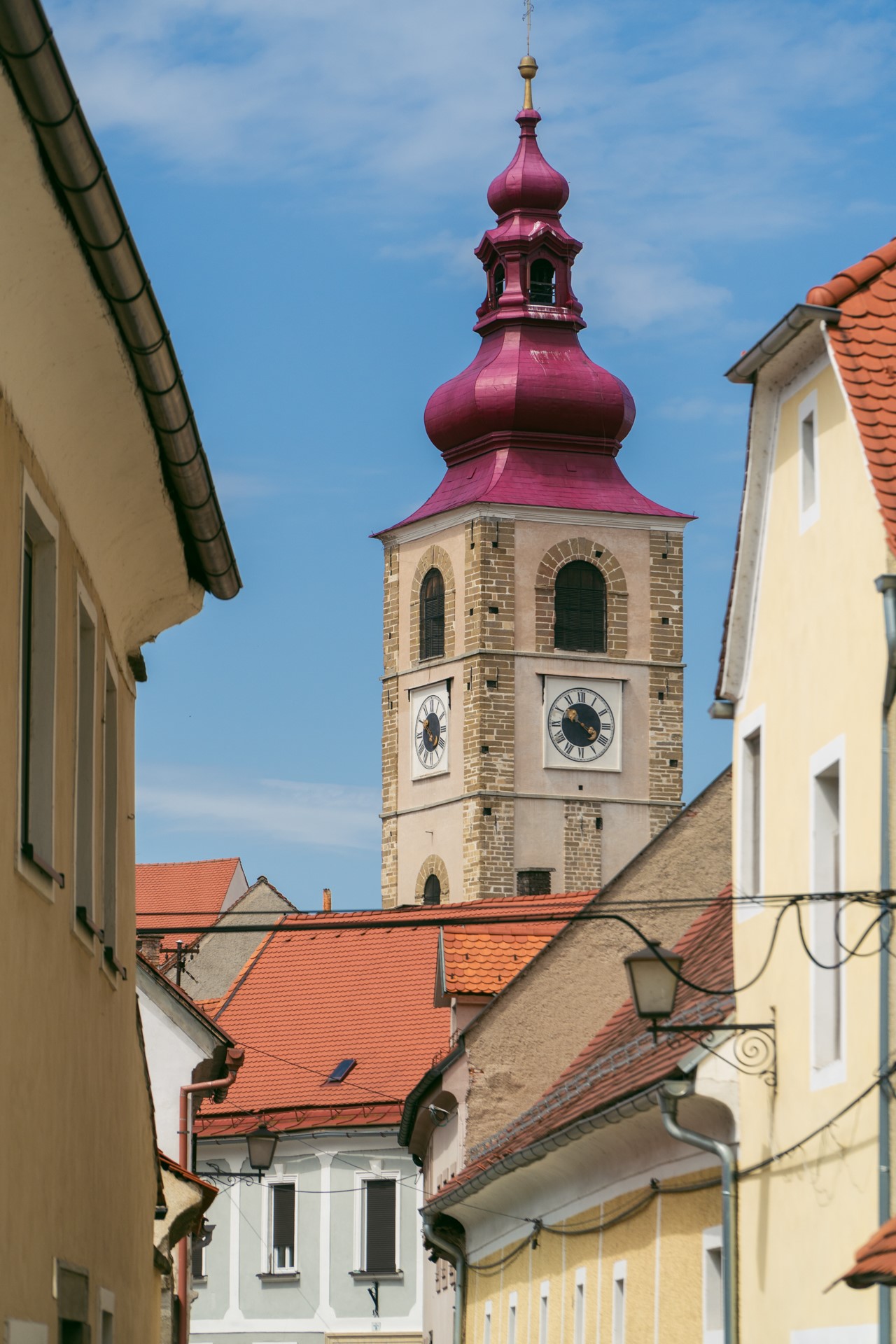 Wieża kościoła w Ptuj | Najładniejsze miasteczka w Słowenii