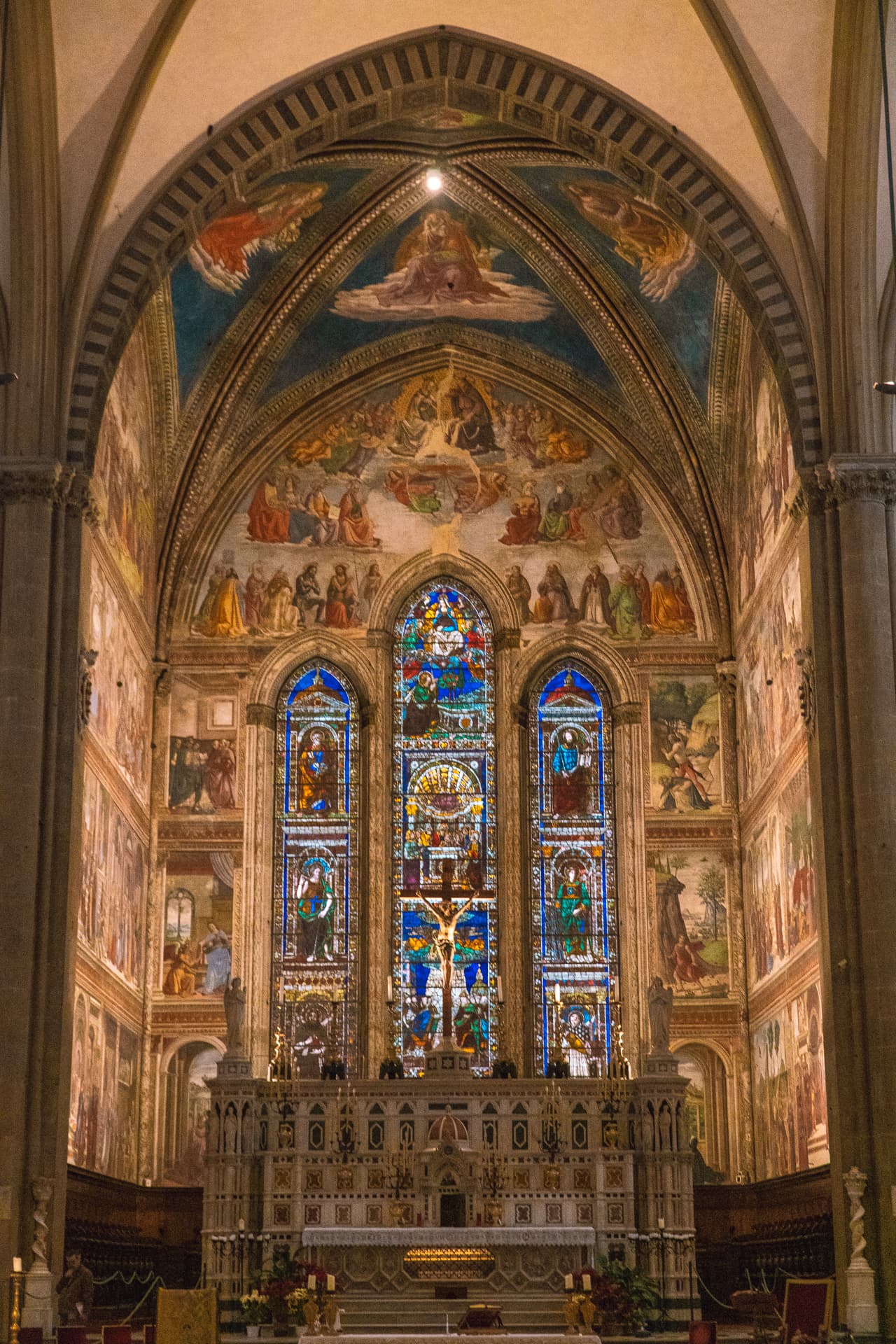 Freski w świątyni Santa Maria della Novella | Atrakcje we Florencji