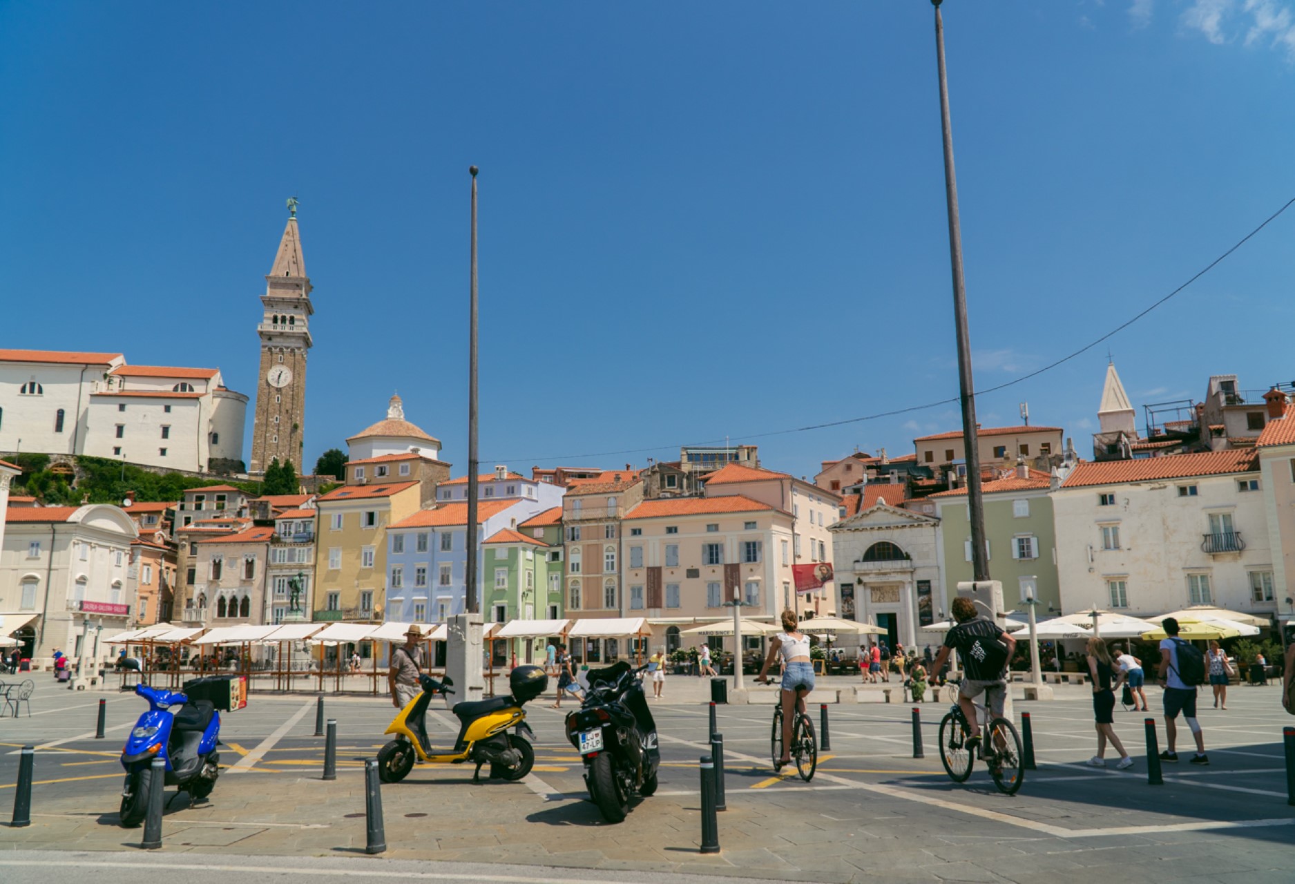 Głowny plac miasta Piran | Najładniejsze miasteczka w Słowenii