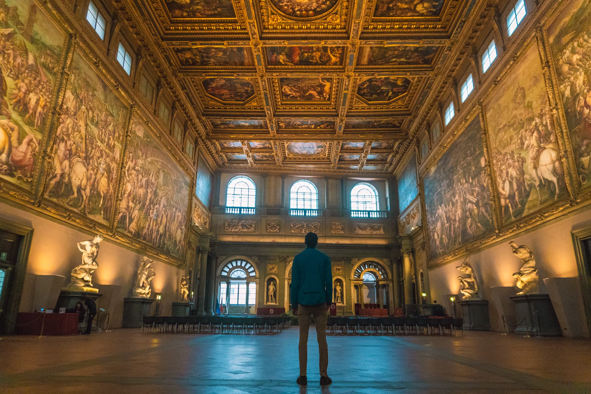 Sala Pięciuset | Atrakcje we Florencji