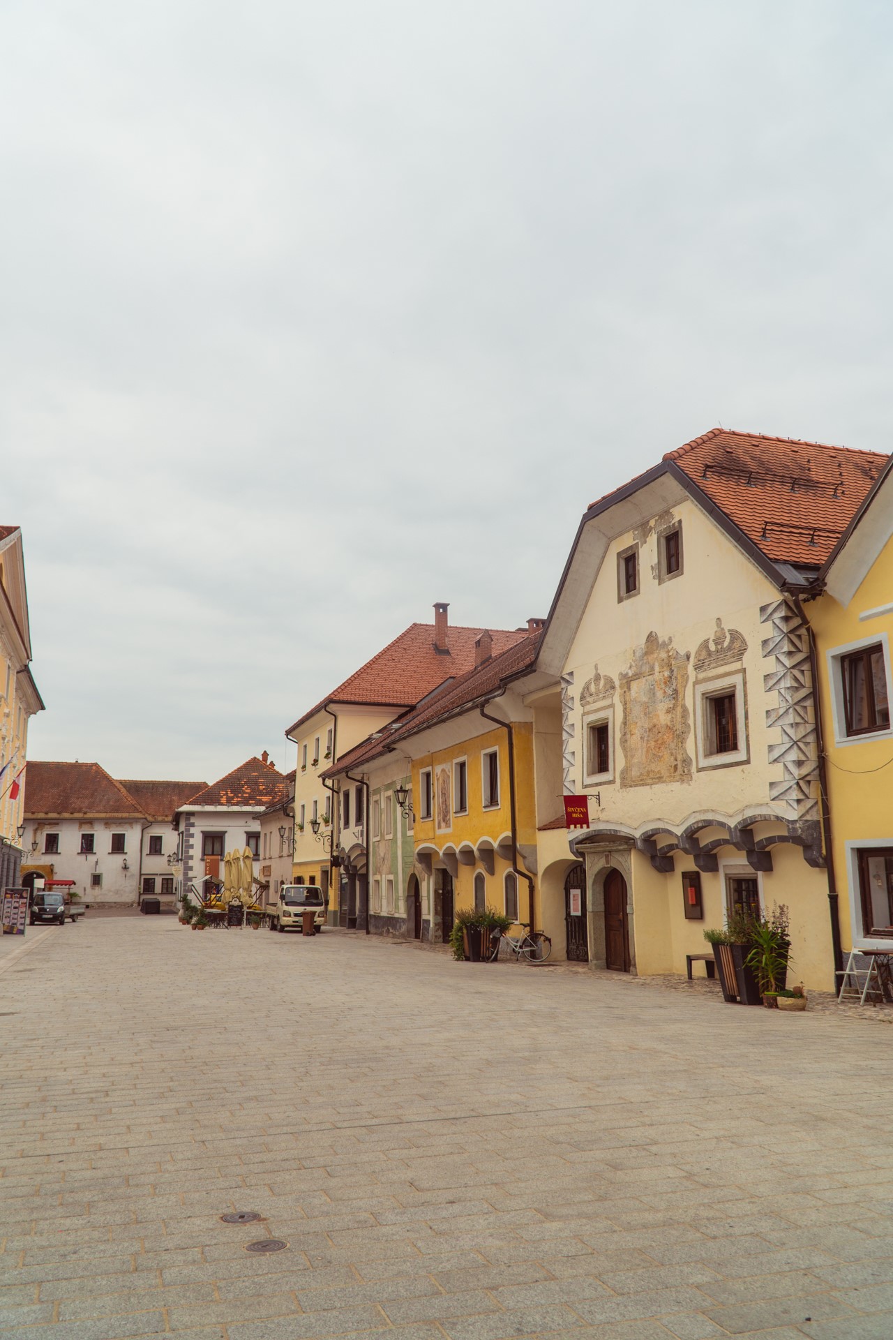 Rynek w Radovljica | Najładniejsze miasteczka w Słowenii