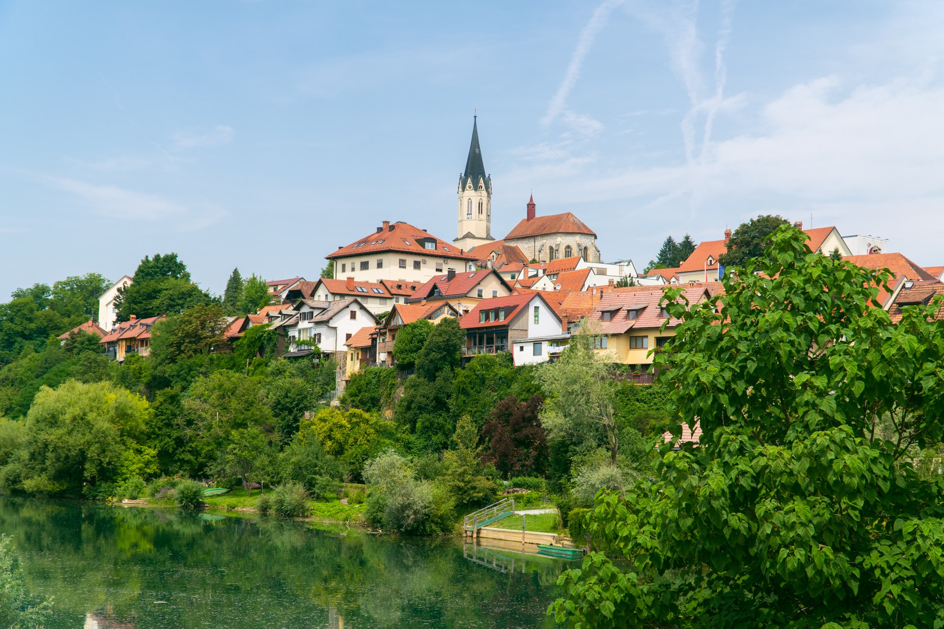 Novo Mesto nad rzeką Krka | Najładniejsze miasteczka w Słowenii