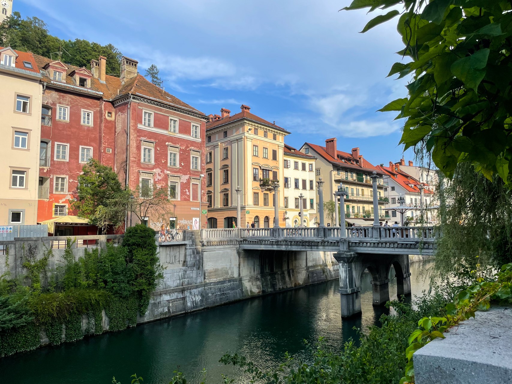 Most nad rzeką Lublanica | Zwiedzanie Lublany