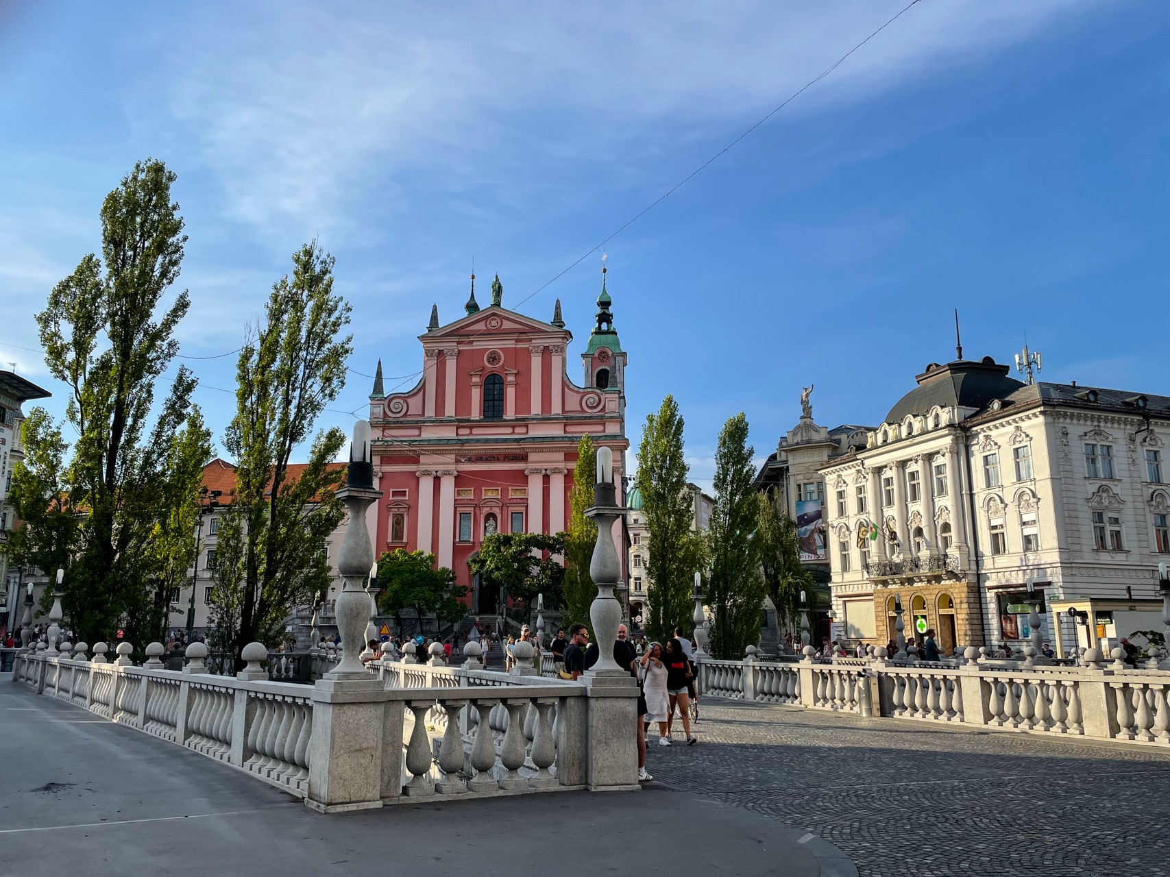 Plac Preseren w Lublanie | Najładniejsze miasteczka w Słowenii
