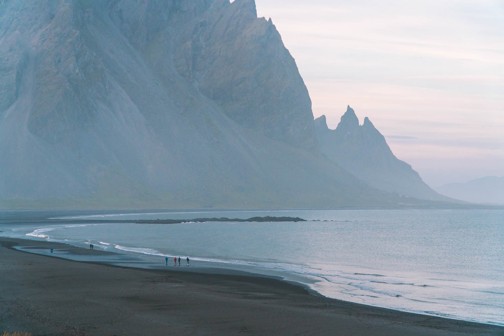 Plaża na przylądku Vestrahorn | Atrakcje na Islandii