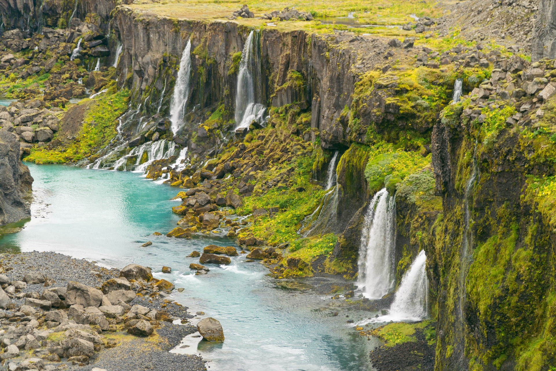 Sigöldugljufur | Islandzkie wodospady
