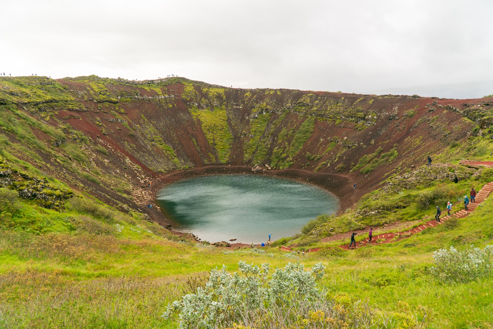 Krater Kerid | Atrakcje na Islandii